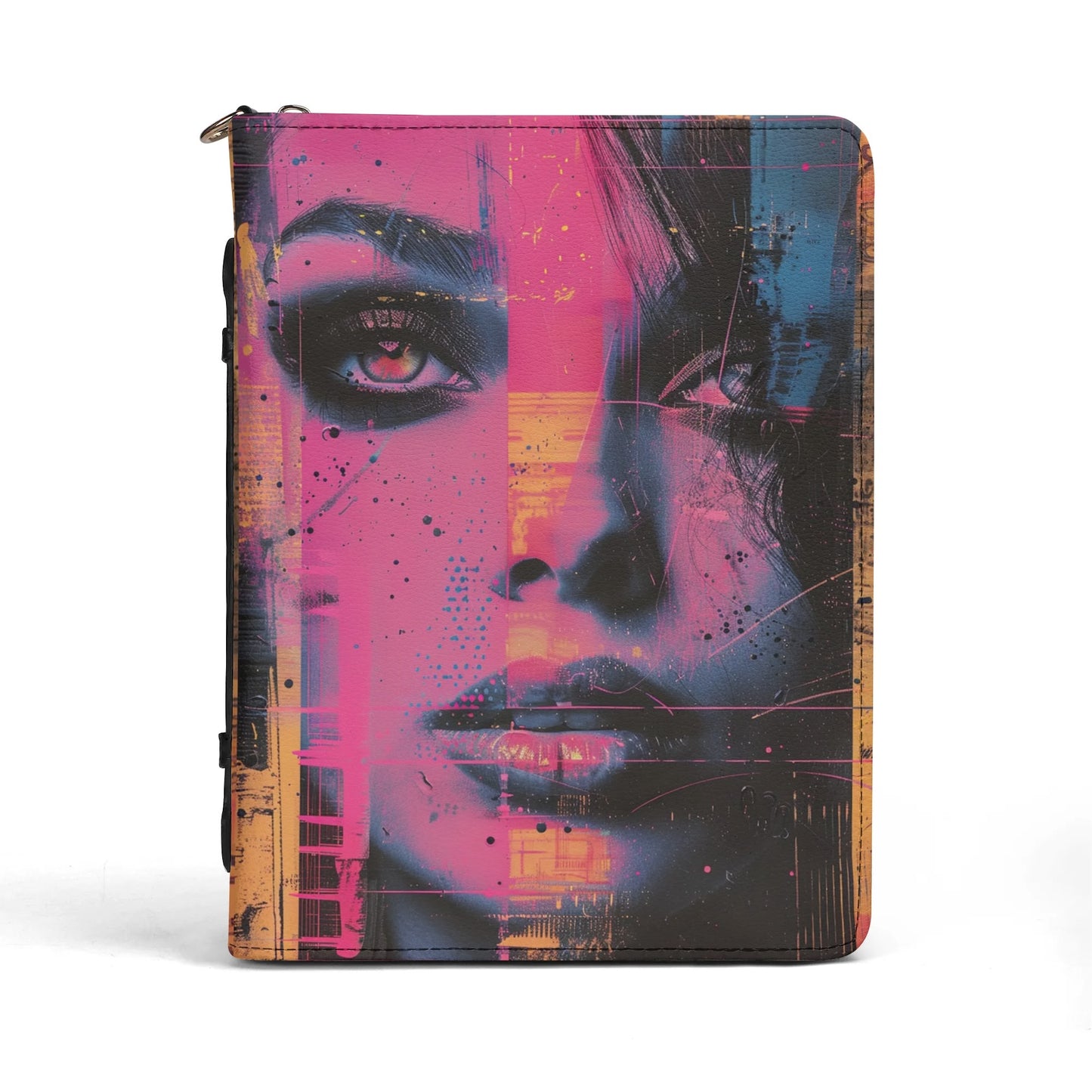 Pink Lady / Books briefcase with internal pockets