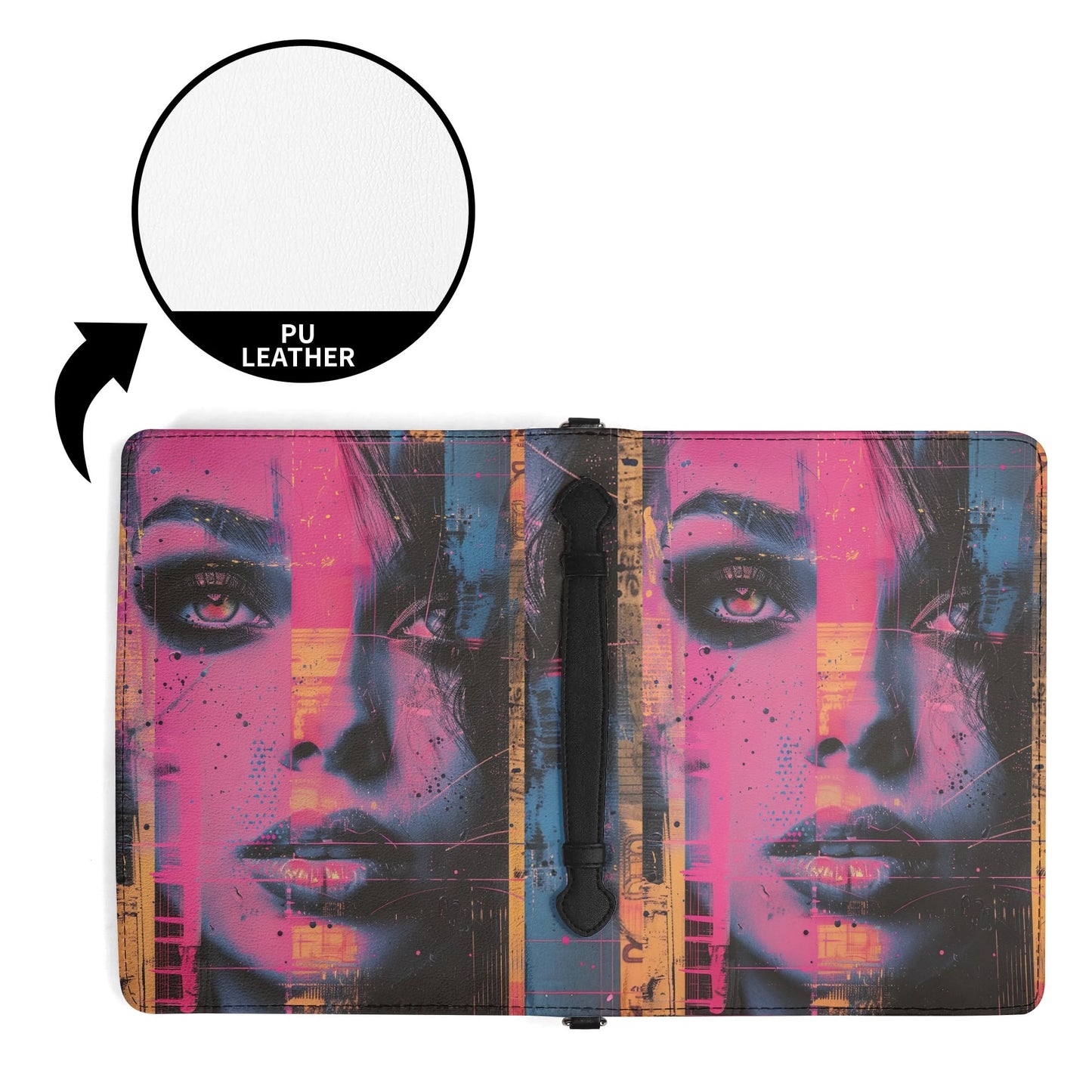 Pink Lady / Books briefcase with internal pockets