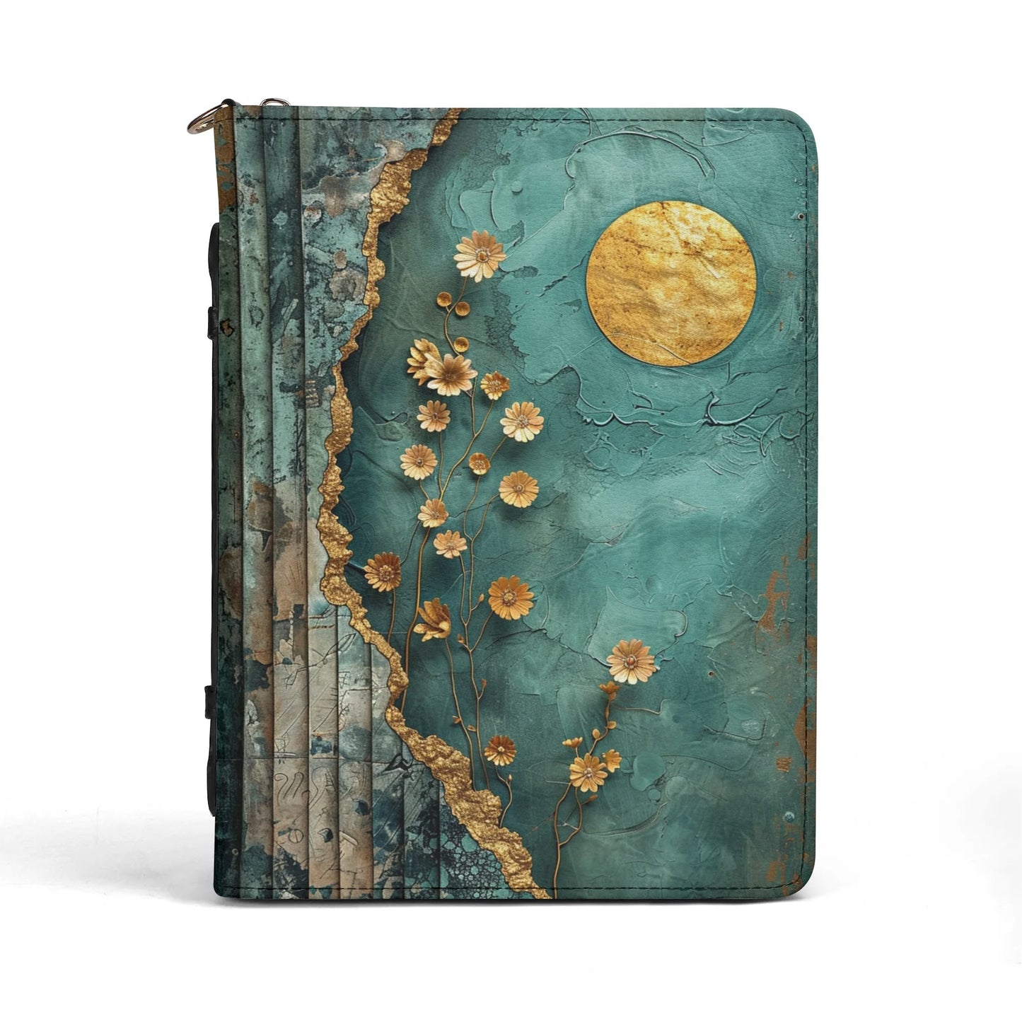 Gold Moon / Books briefcase with internal pockets