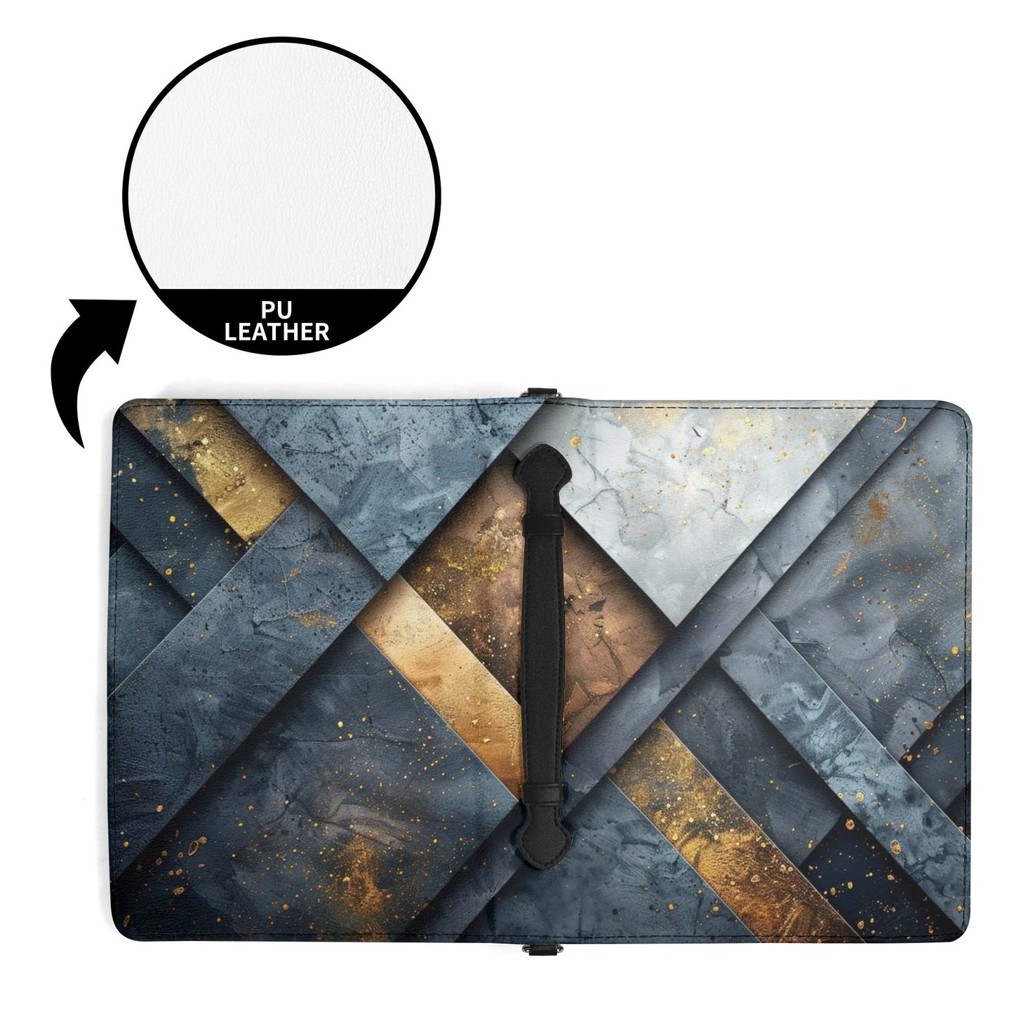 Concrete Slabs / Books briefcase with internal pockets