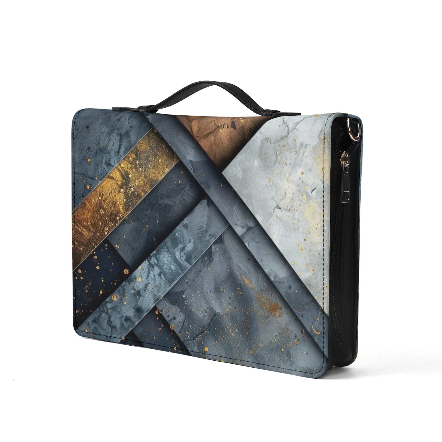 Concrete Slabs / Books briefcase with internal pockets