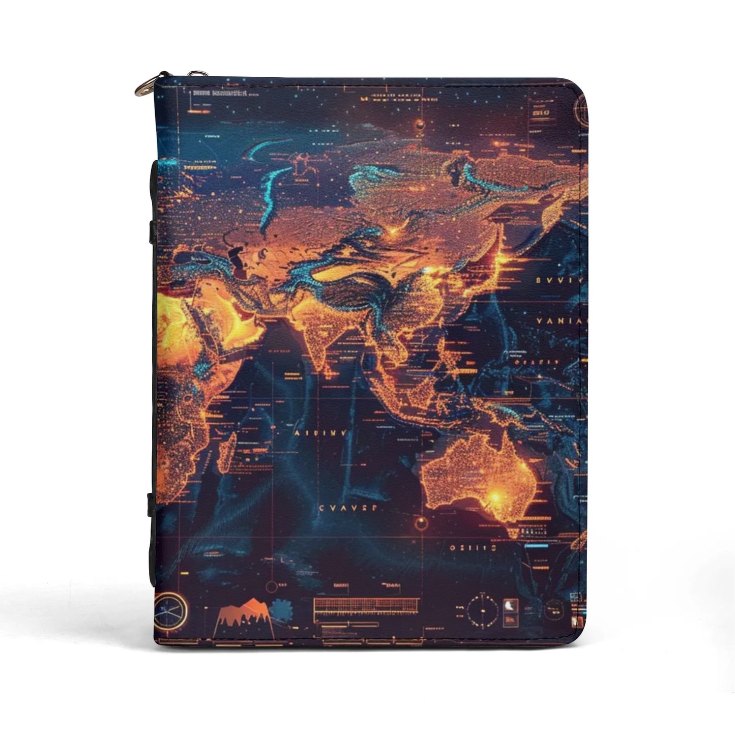 Travel Book / Books briefcase with internal pockets
