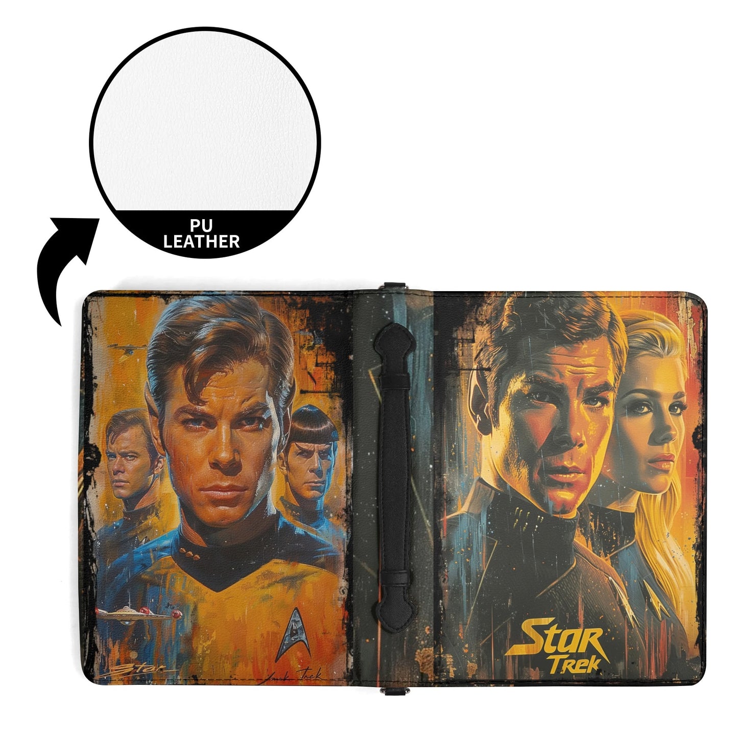 Star Trek - Enterprise / Books briefcase with internal pockets