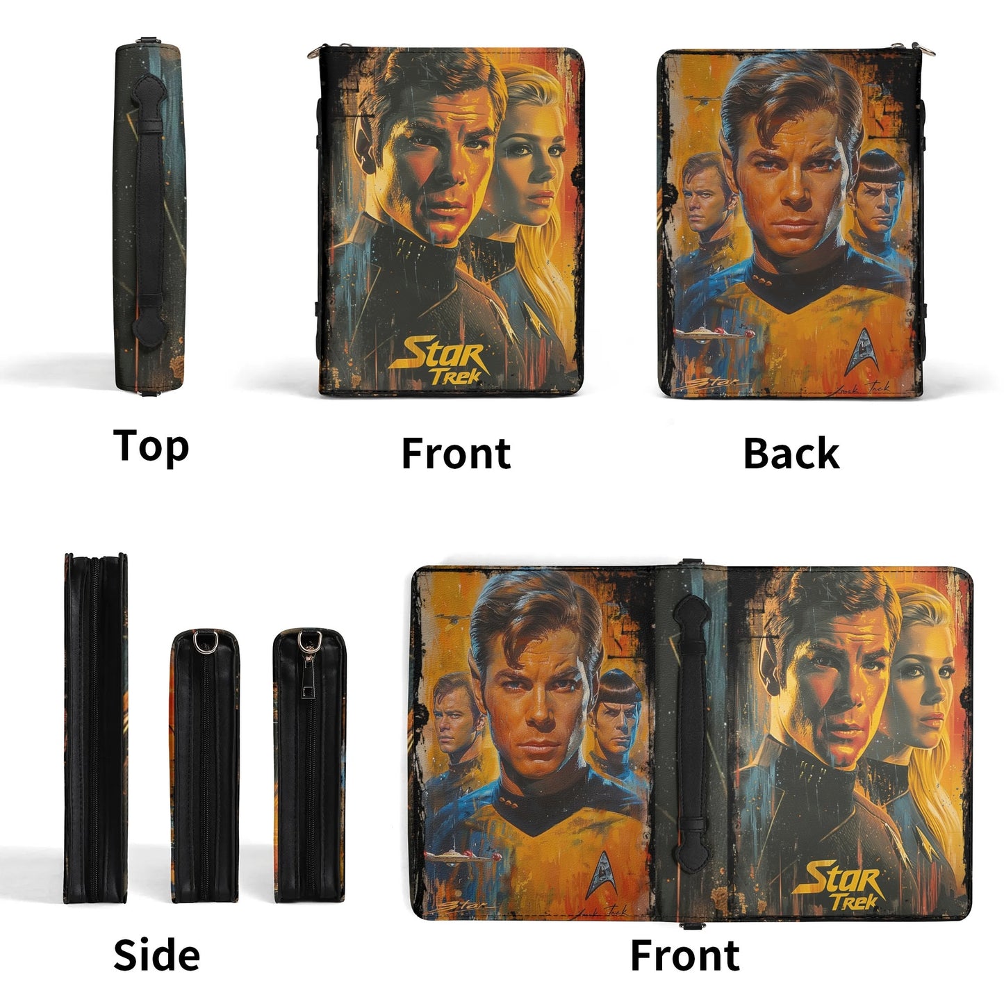 Star Trek - Enterprise / Books briefcase with internal pockets