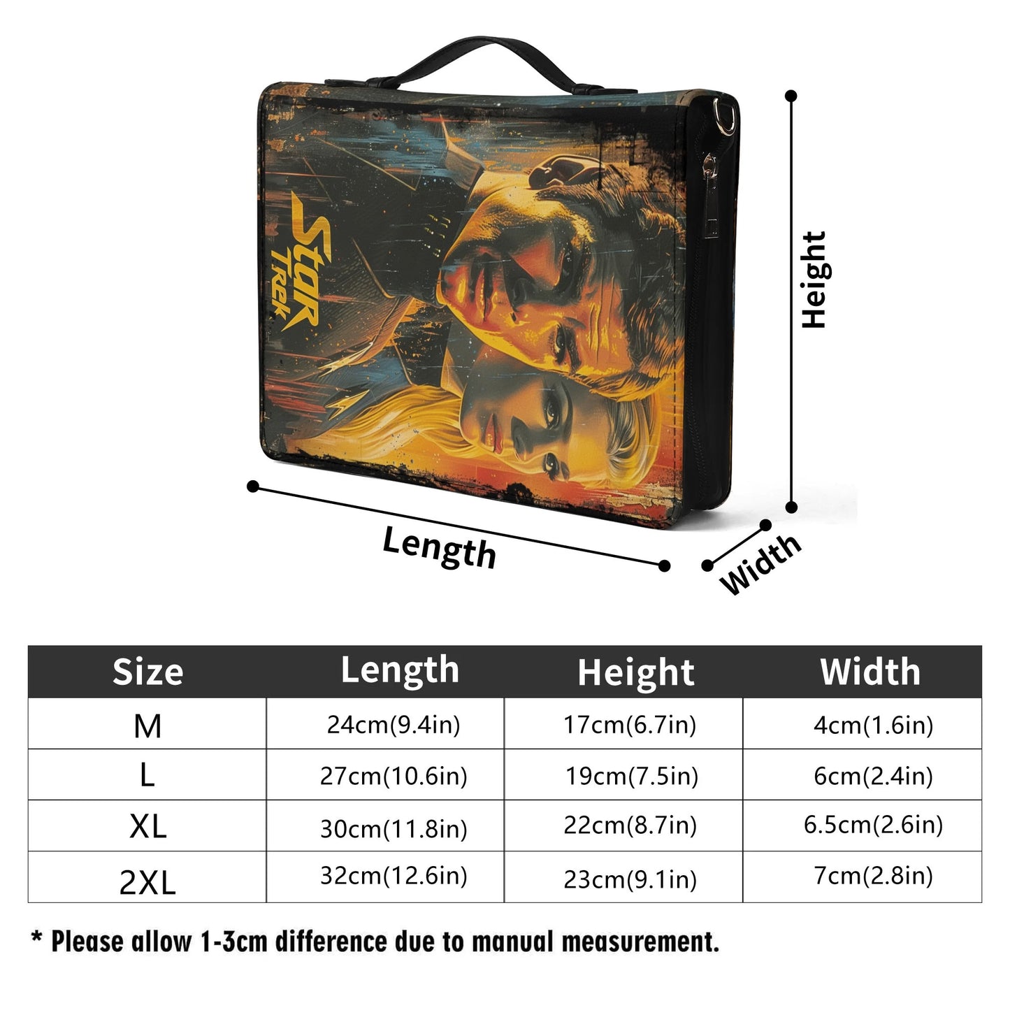 Star Trek - Enterprise / Books briefcase with internal pockets