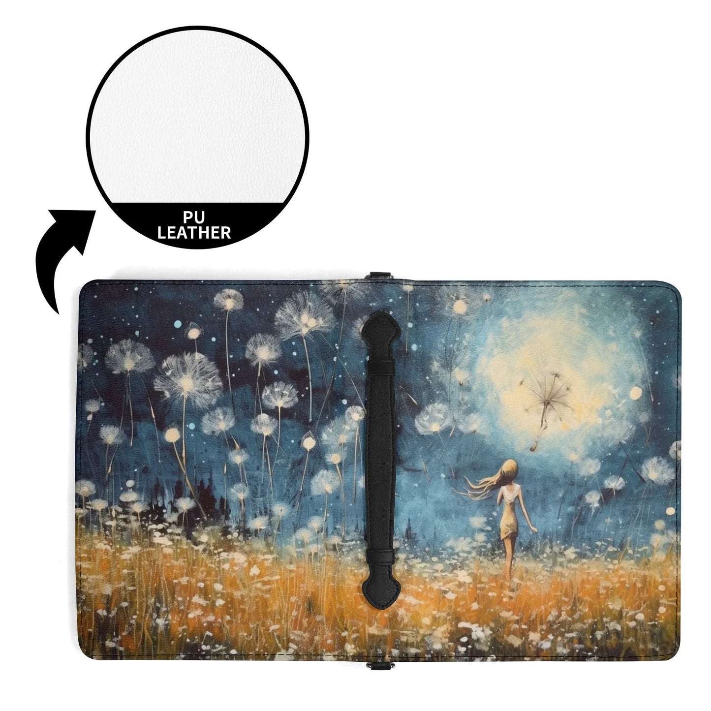 Dandelion / Books briefcase with internal pockets