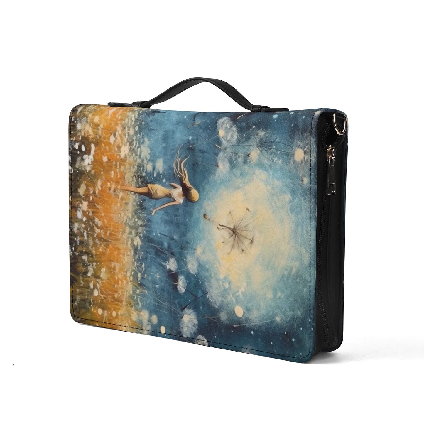 Dandelion / Books briefcase with internal pockets