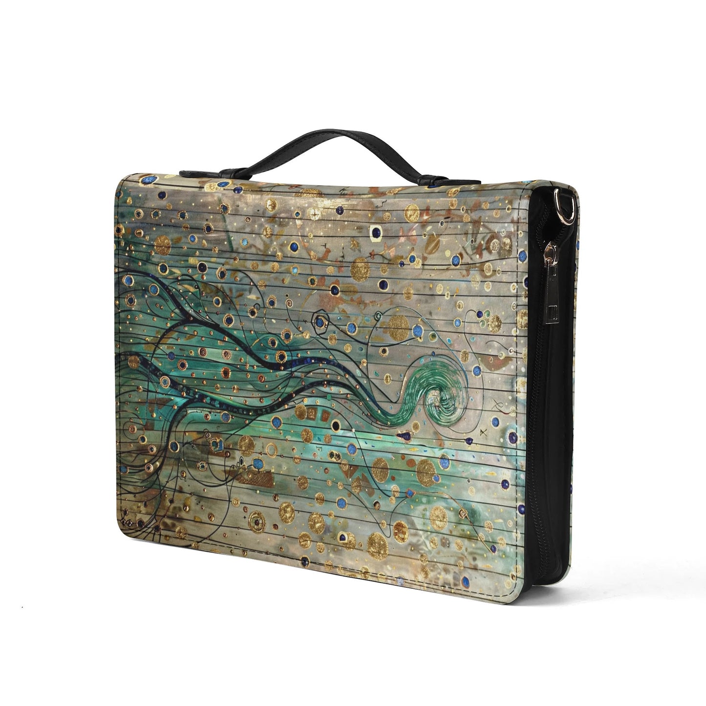 Light Twig / Books briefcase with internal pockets
