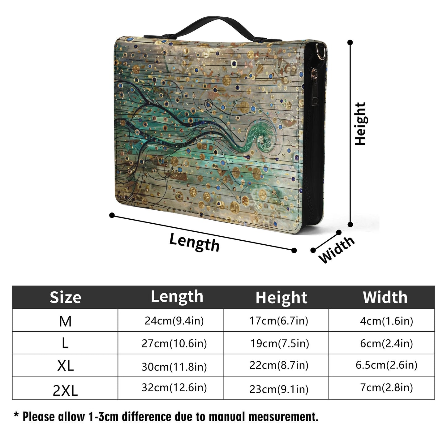 Light Twig / Books briefcase with internal pockets