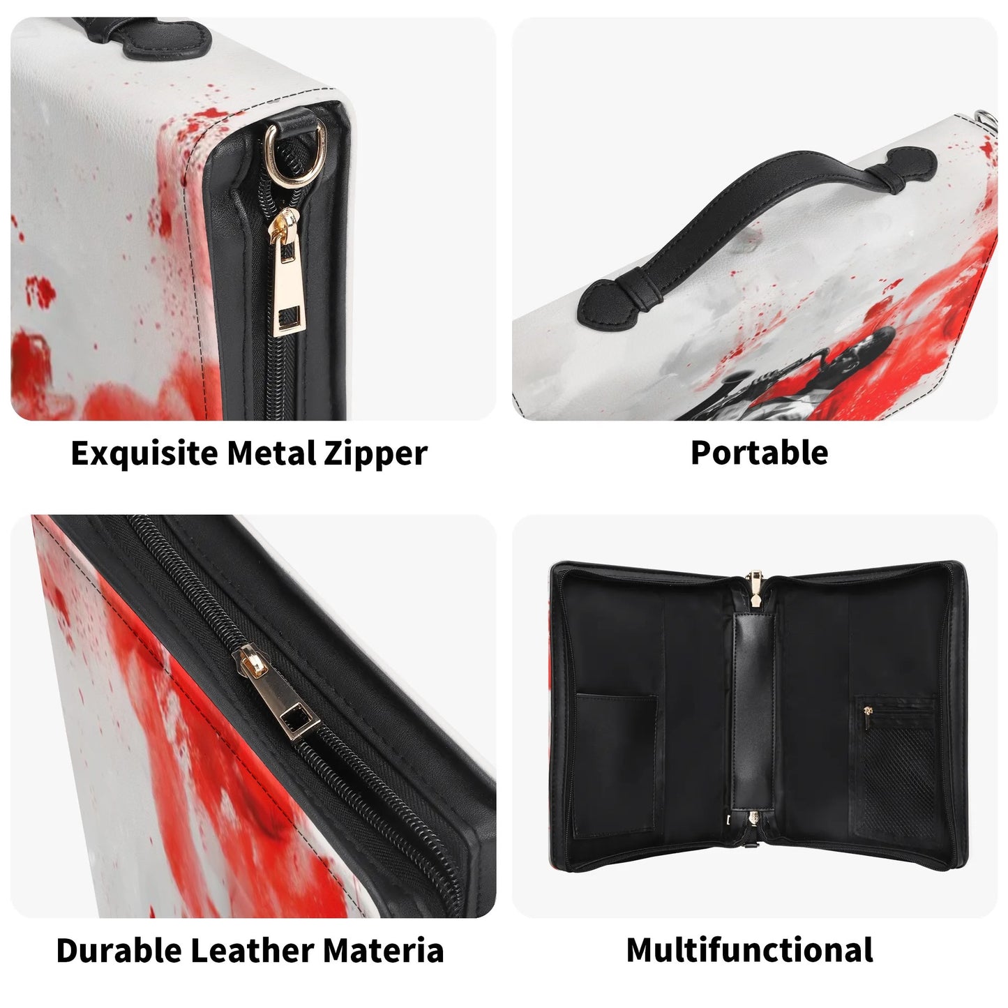 The Sax Man / Books briefcase with internal pockets