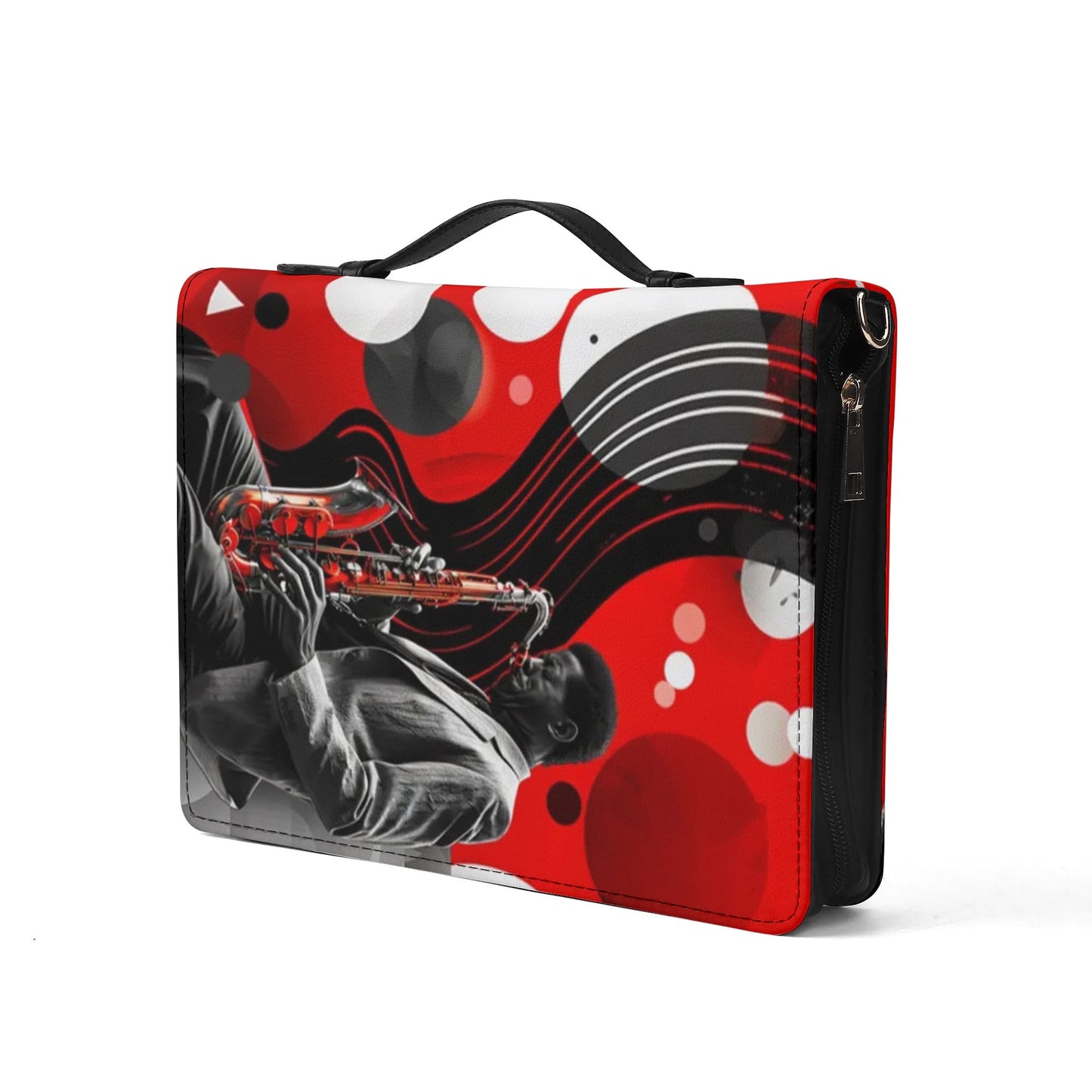 Jazz Session / Books briefcase with internal pockets