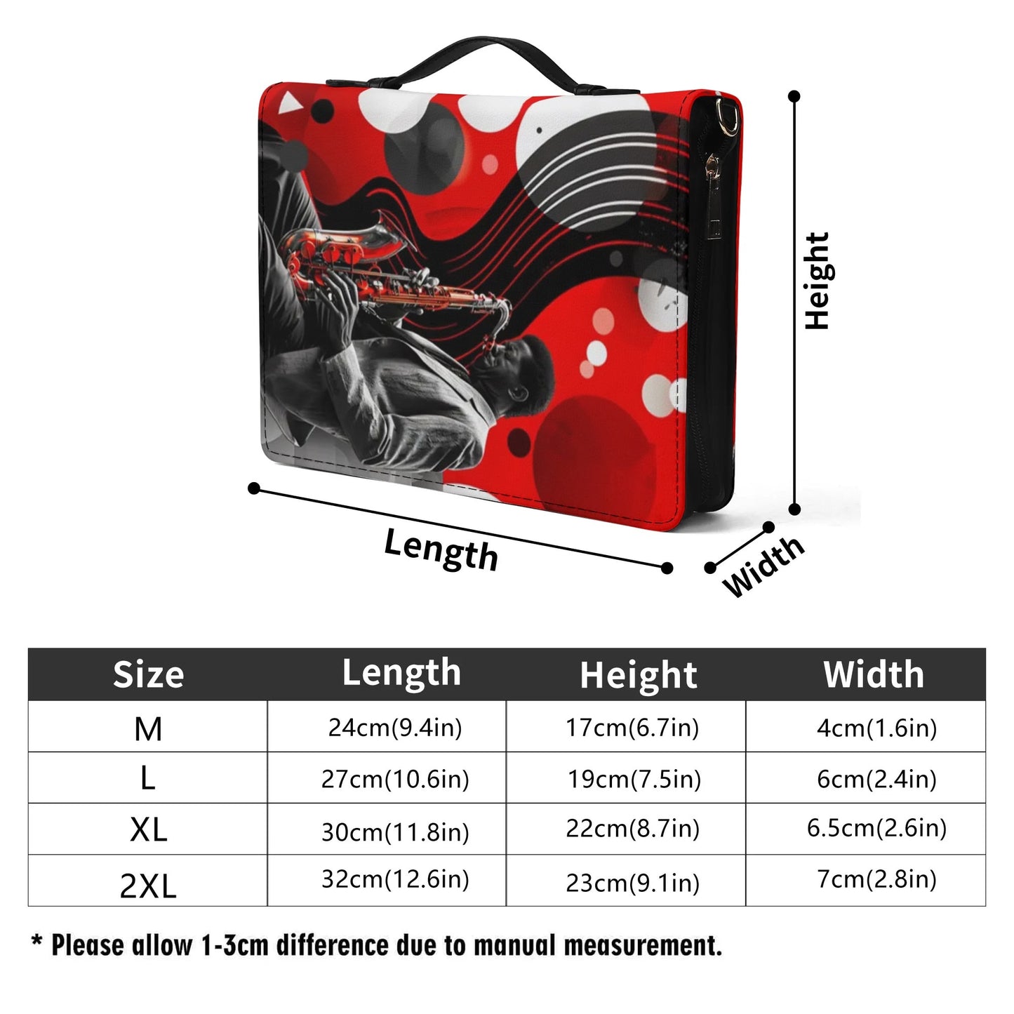 Jazz Session / Books briefcase with internal pockets