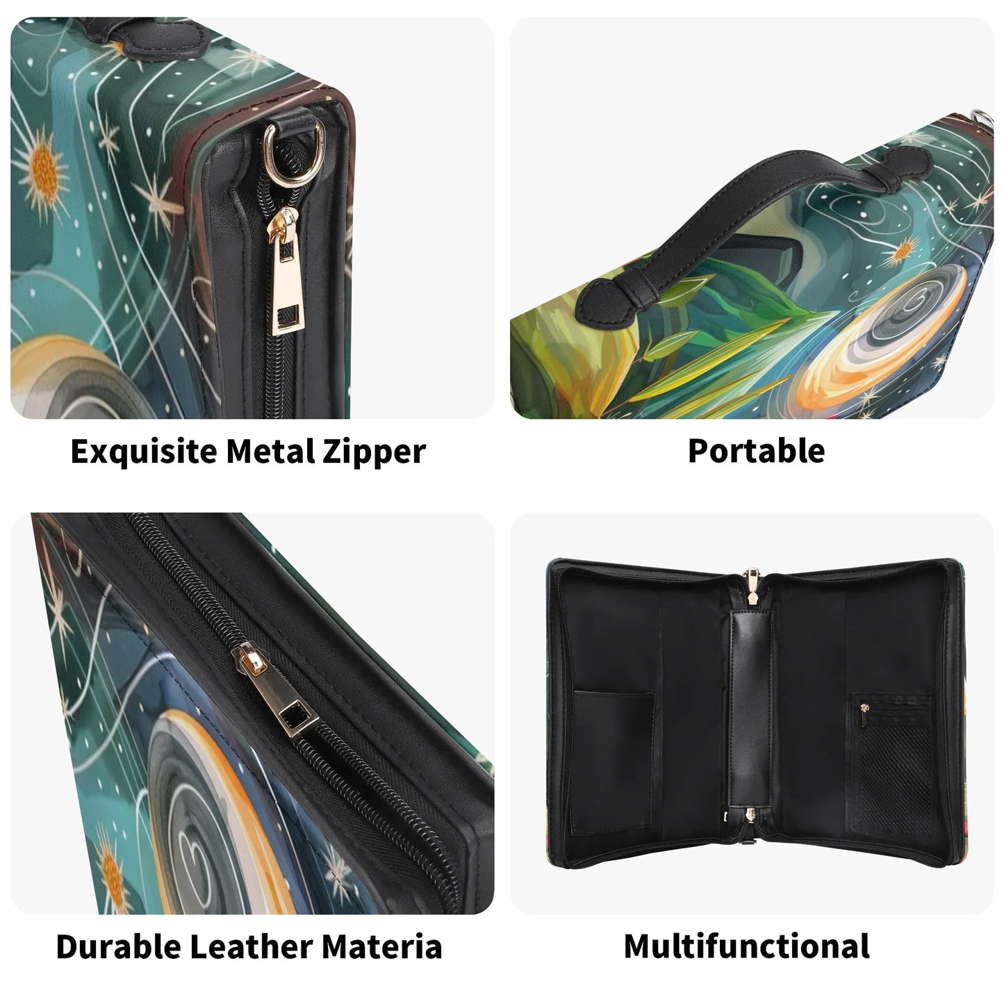 Half-Moon / Books briefcase with internal pockets