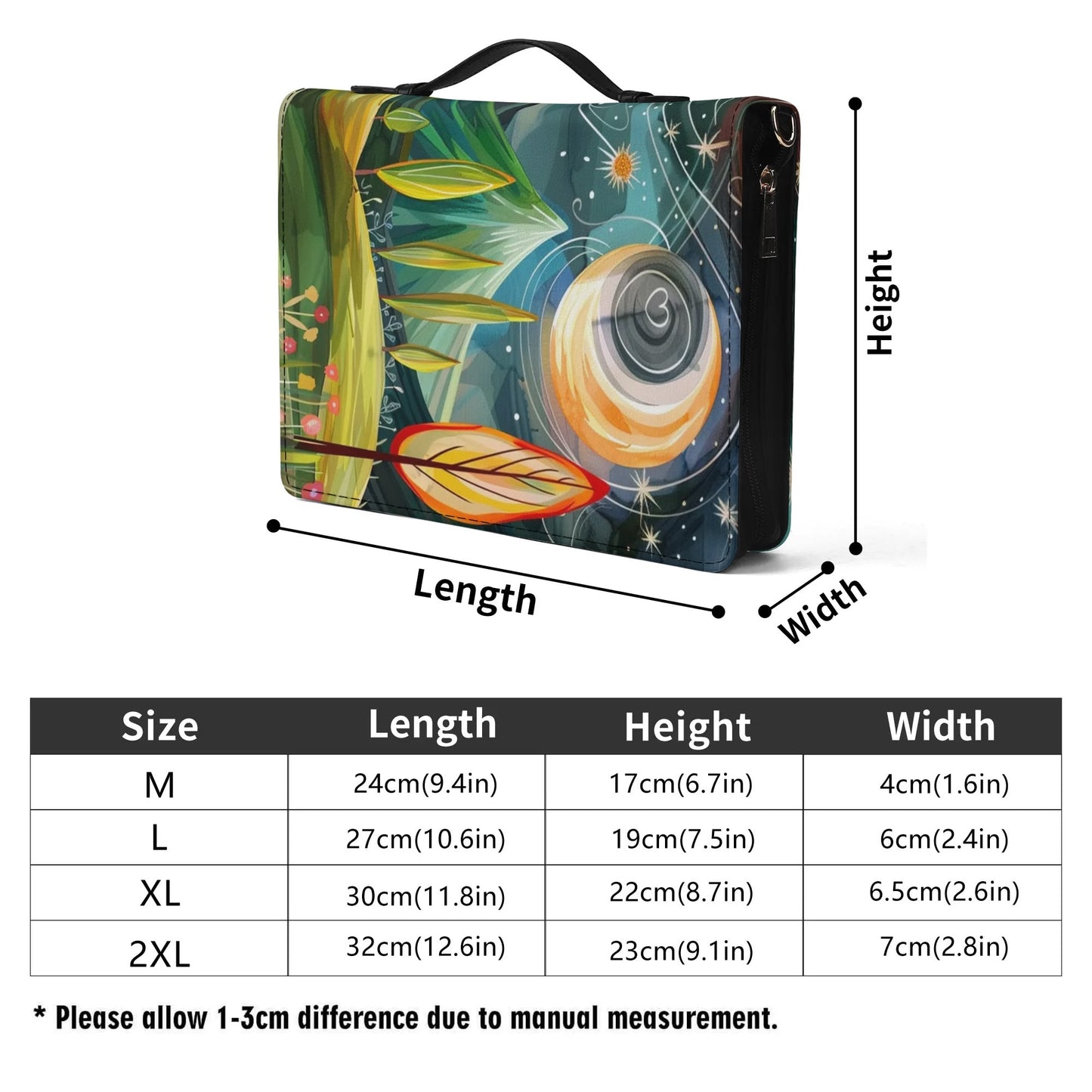 Half-Moon / Books briefcase with internal pockets