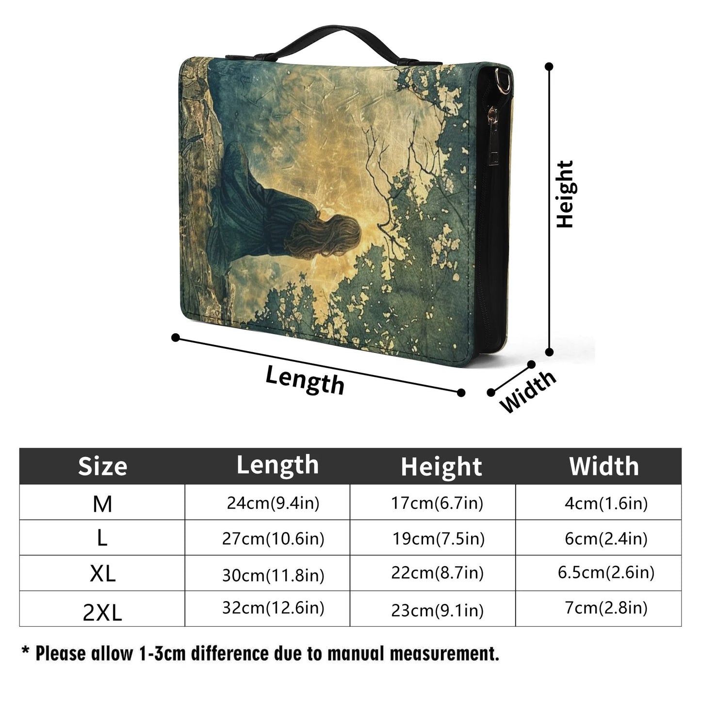 Contemplation / Books briefcase with internal pockets