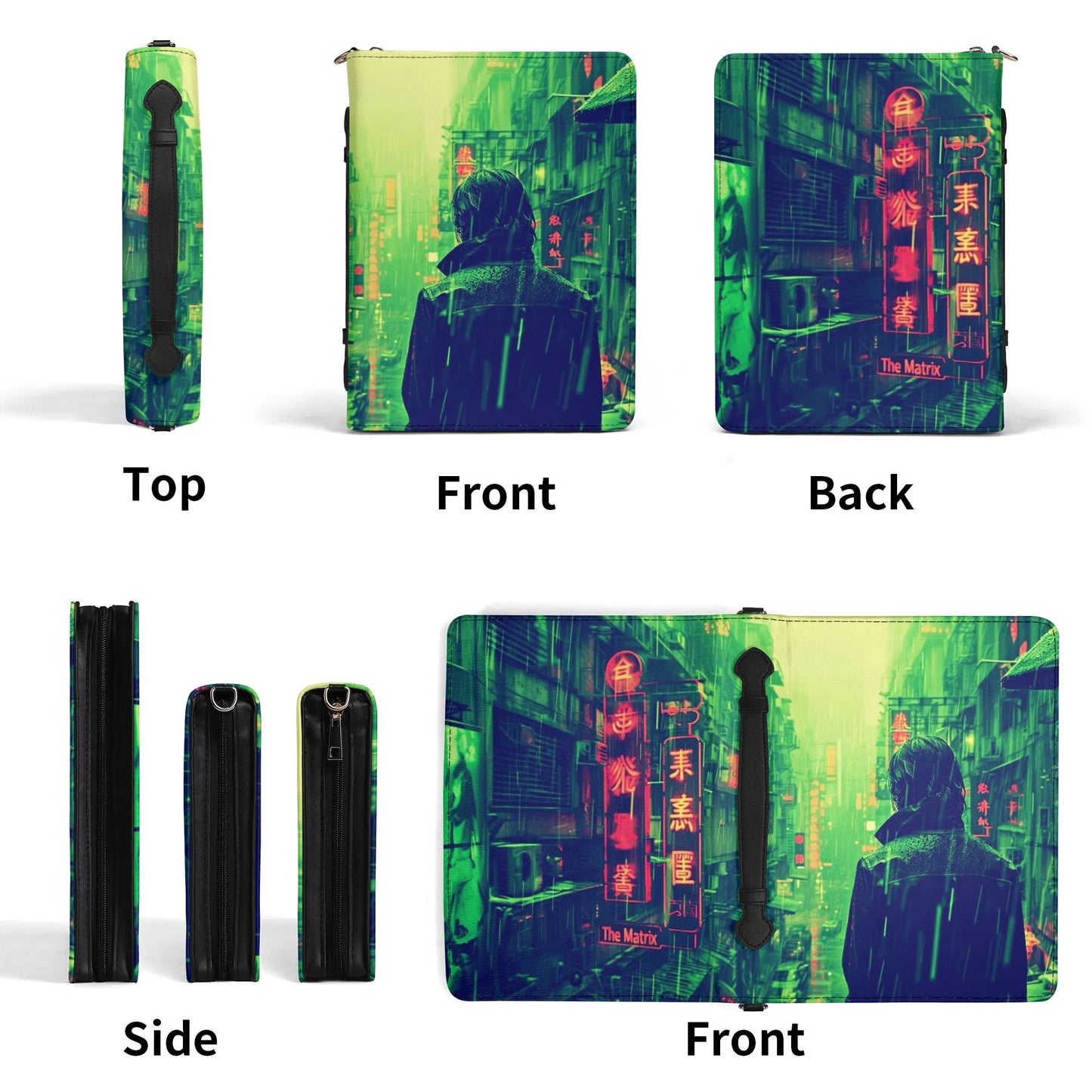 The Matrix / Books briefcase with internal pockets