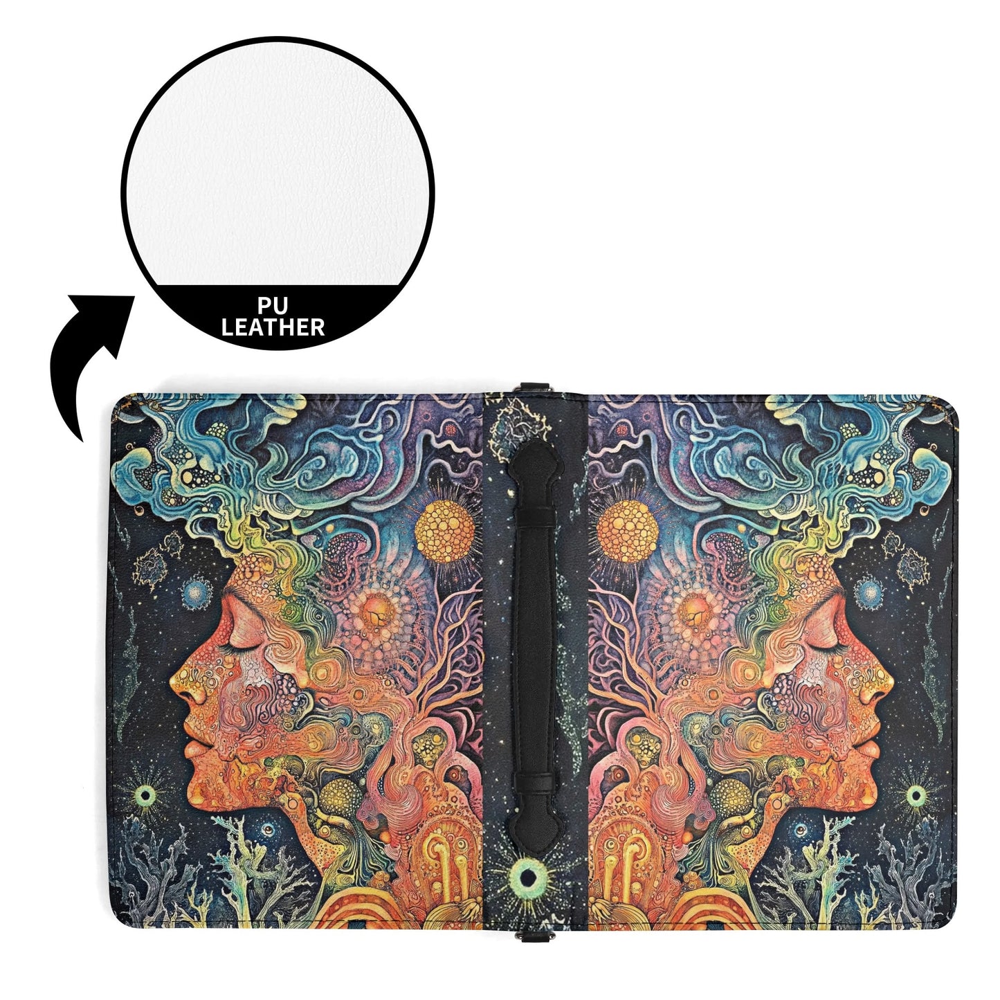 The nymph Daphne / Books briefcase with internal pockets