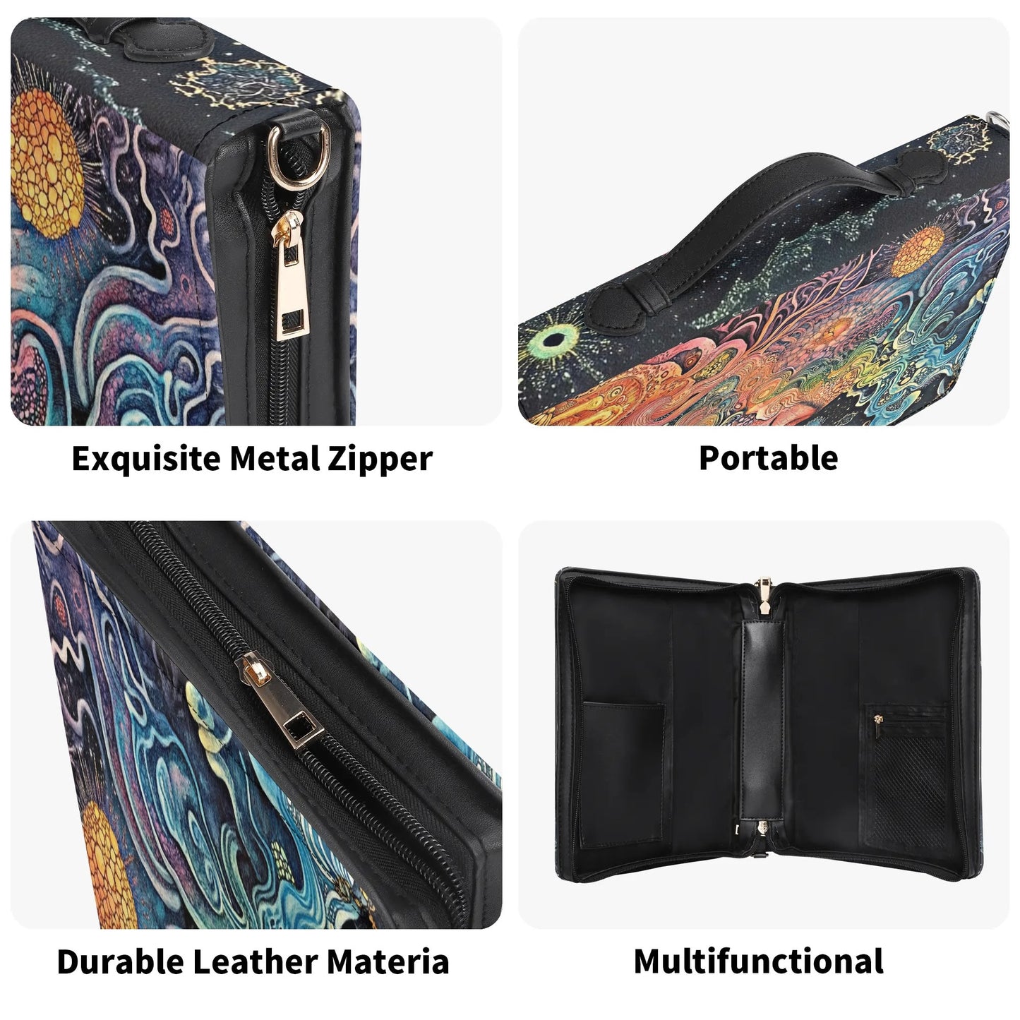 The nymph Daphne / Books briefcase with internal pockets