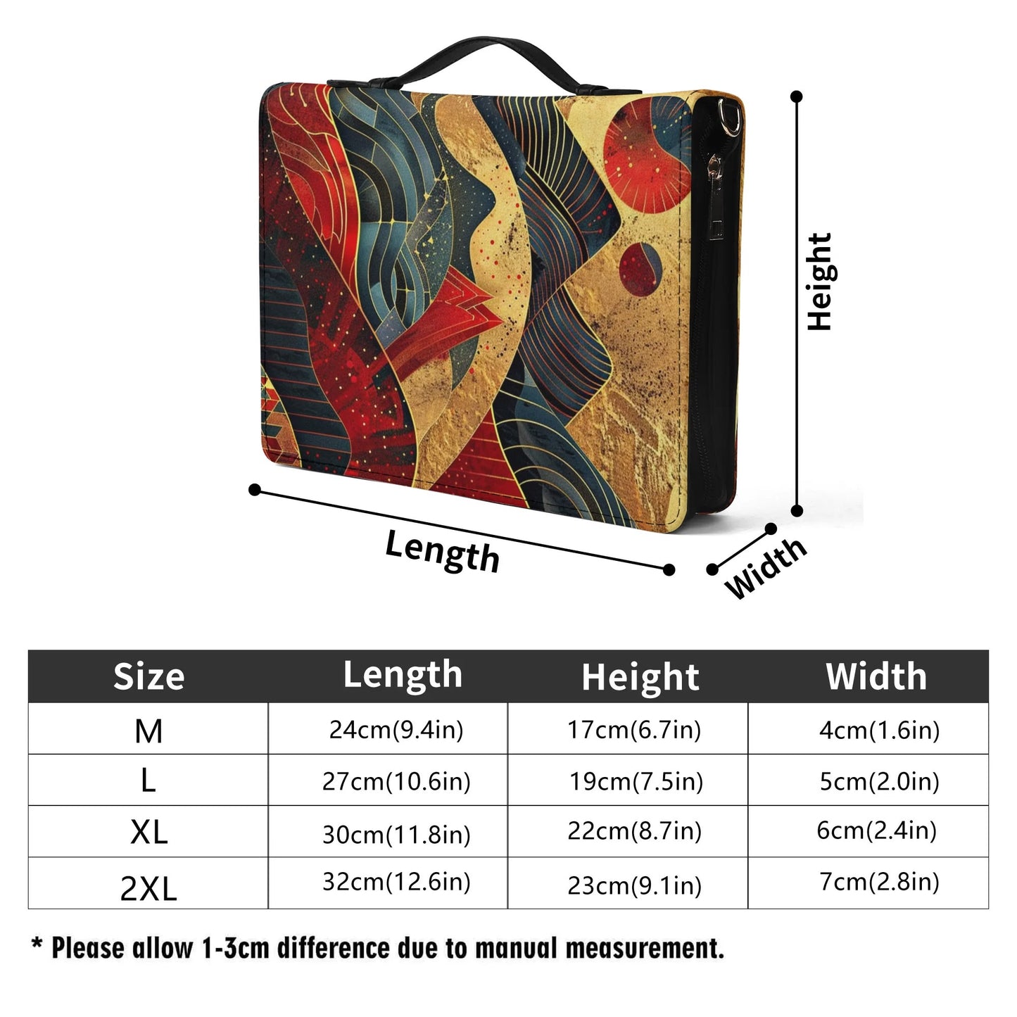 Rainbow Hills / Books briefcase with internal pockets