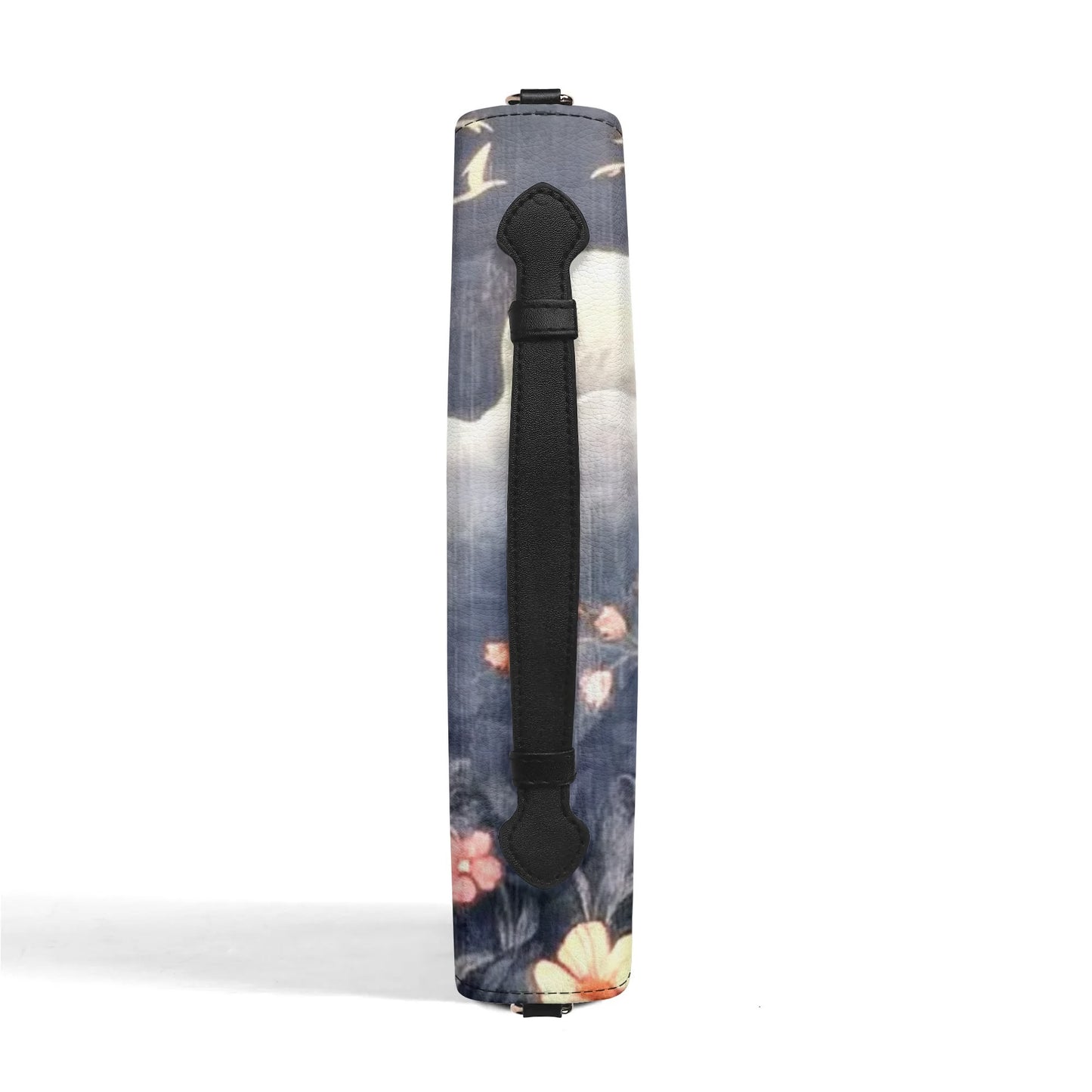 Birds / Books briefcase with internal pockets