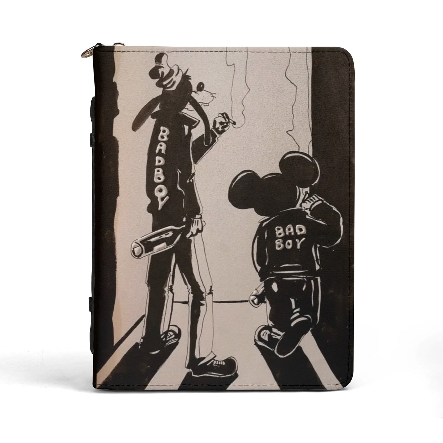 Bad Boys - Goofy and Mickey Mouse / Books briefcase with internal pockets