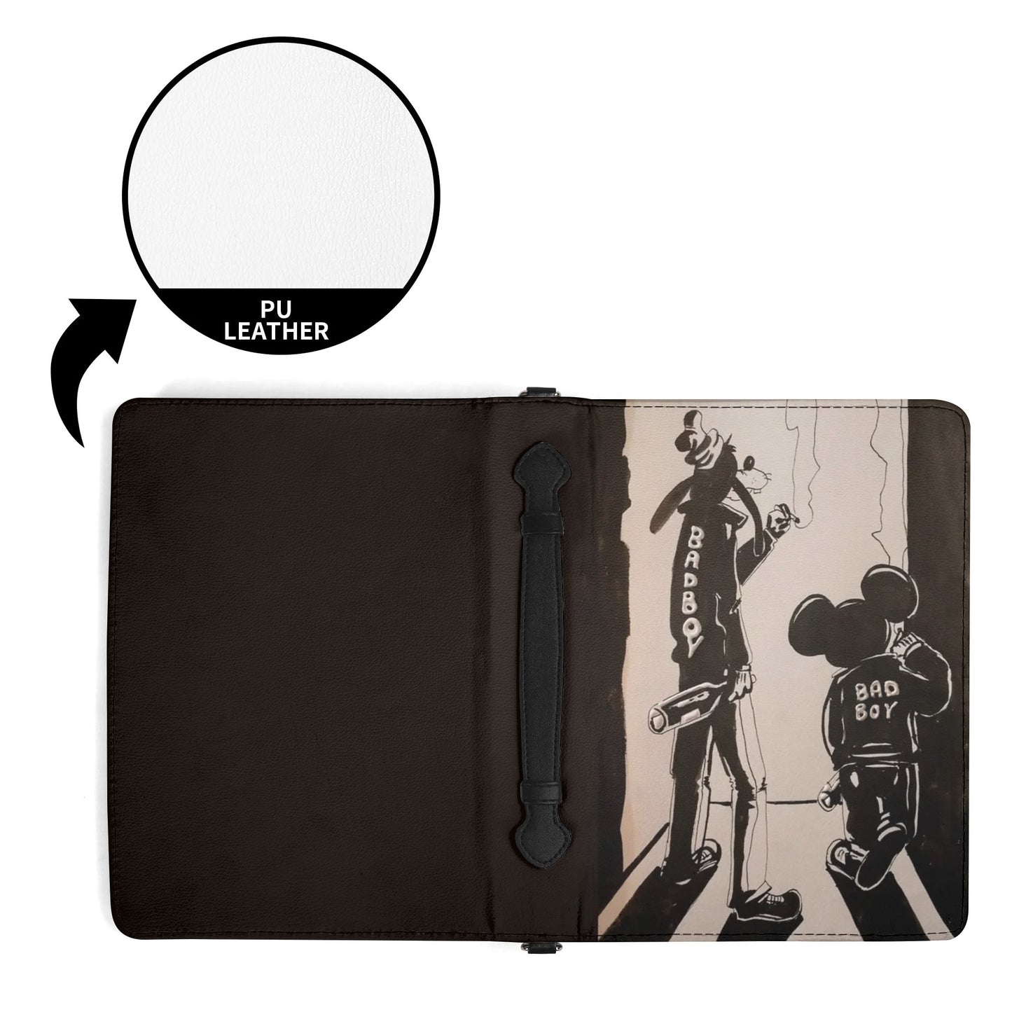 Bad Boys - Goofy and Mickey Mouse / Books briefcase with internal pockets