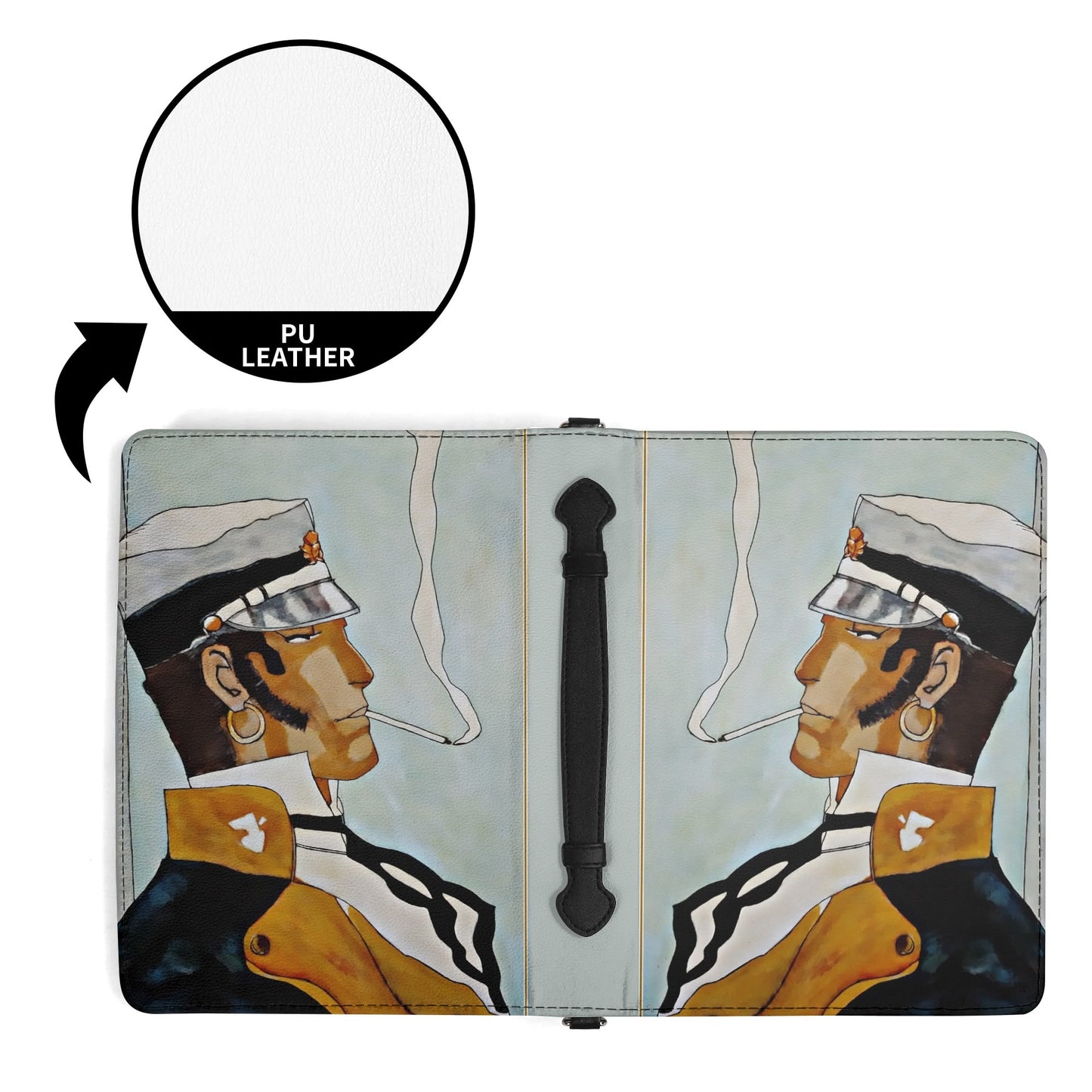 Corto Maltese.2 / Books briefcase with internal pockets