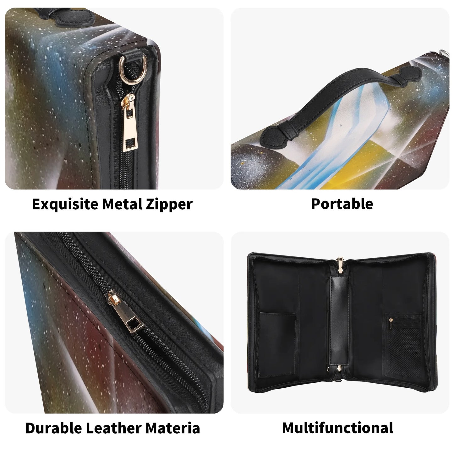 ET-Back to Home / Books briefcase with internal pockets