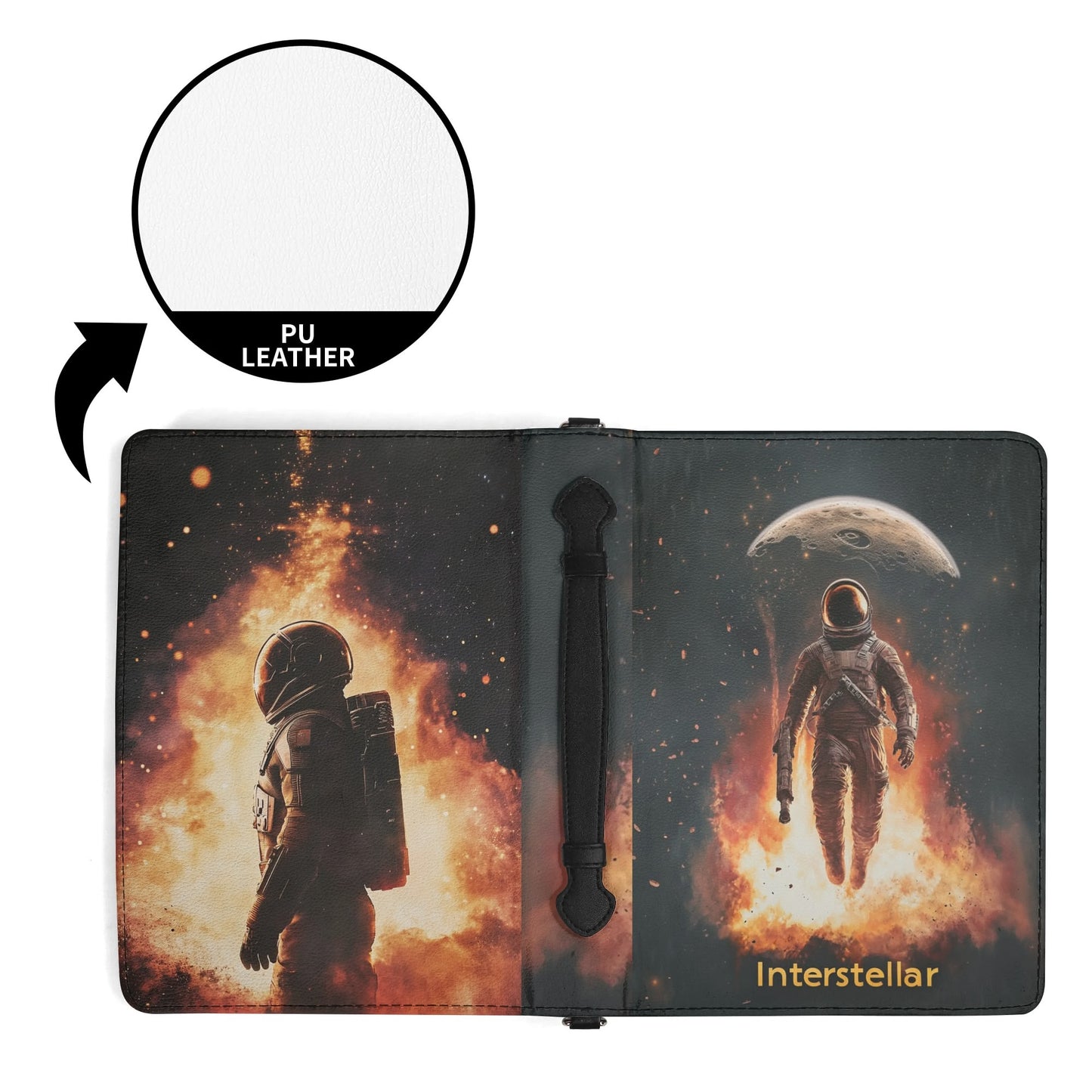 Interstellar / Books briefcase with internal pockets
