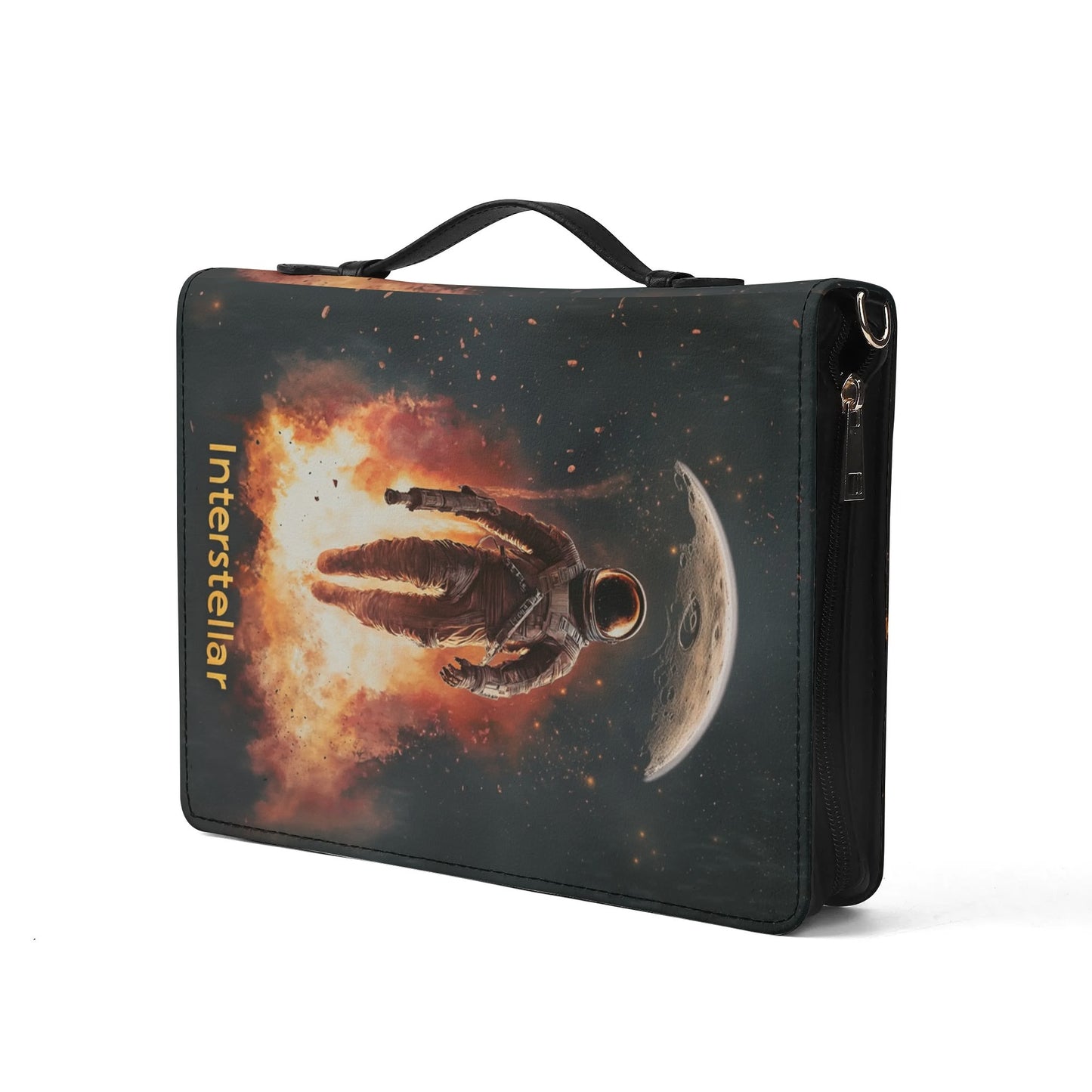 Interstellar / Books briefcase with internal pockets