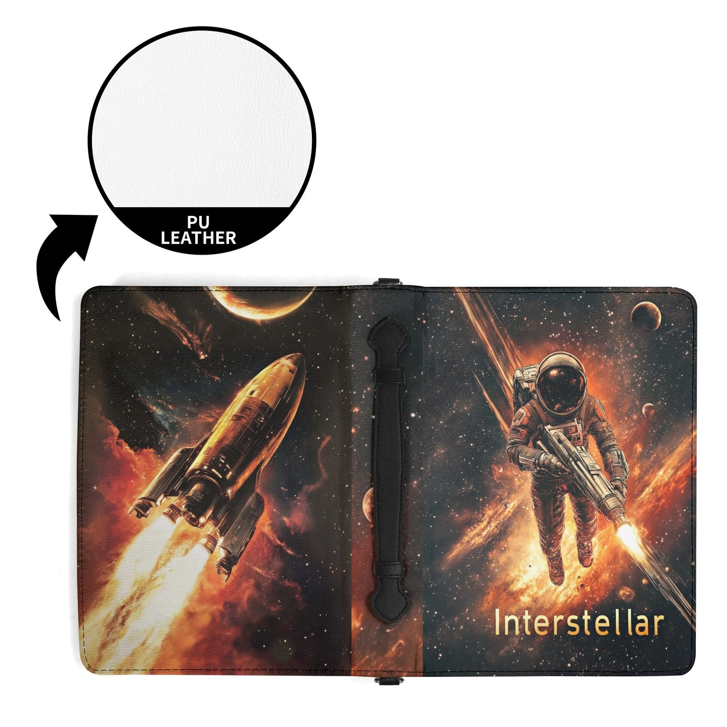 Interstellar.2 / Books briefcase with internal pockets