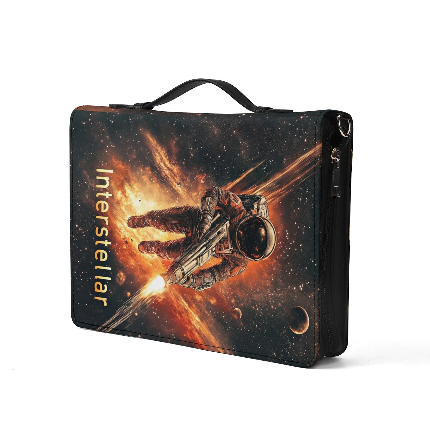 Interstellar.2 / Books briefcase with internal pockets