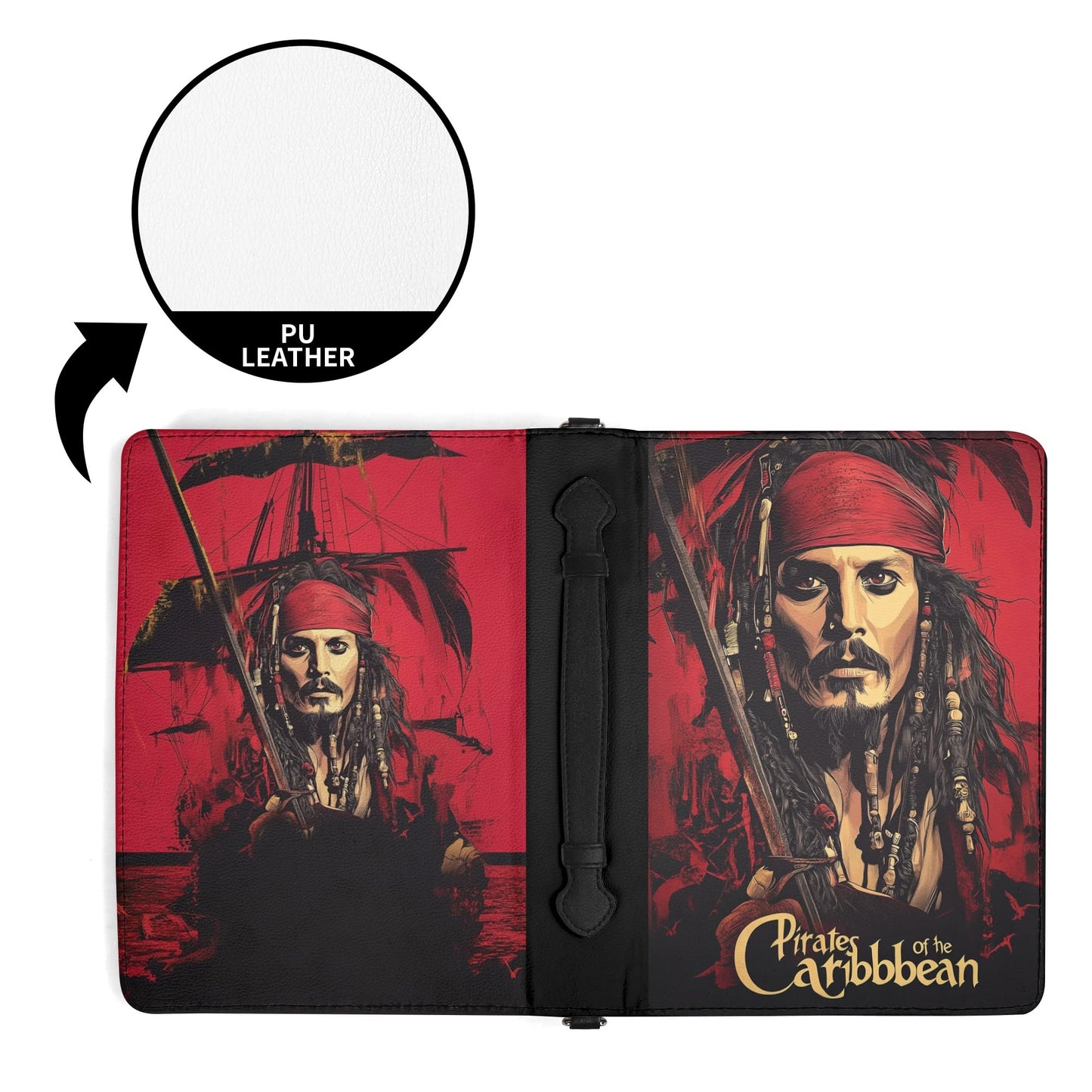 Pirates of the Carribean / Books briefcase with internal pockets
