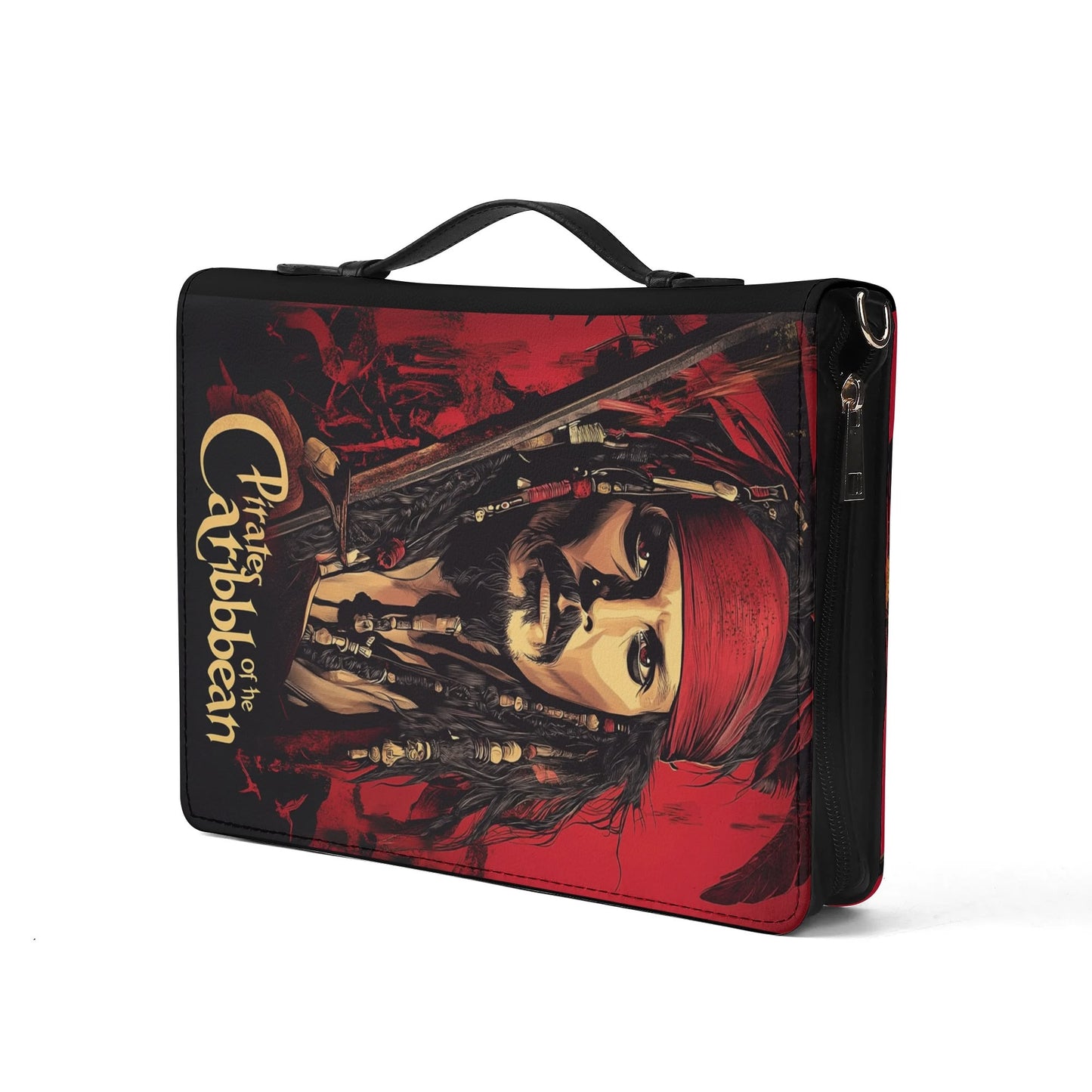 Pirates of the Carribean / Books briefcase with internal pockets