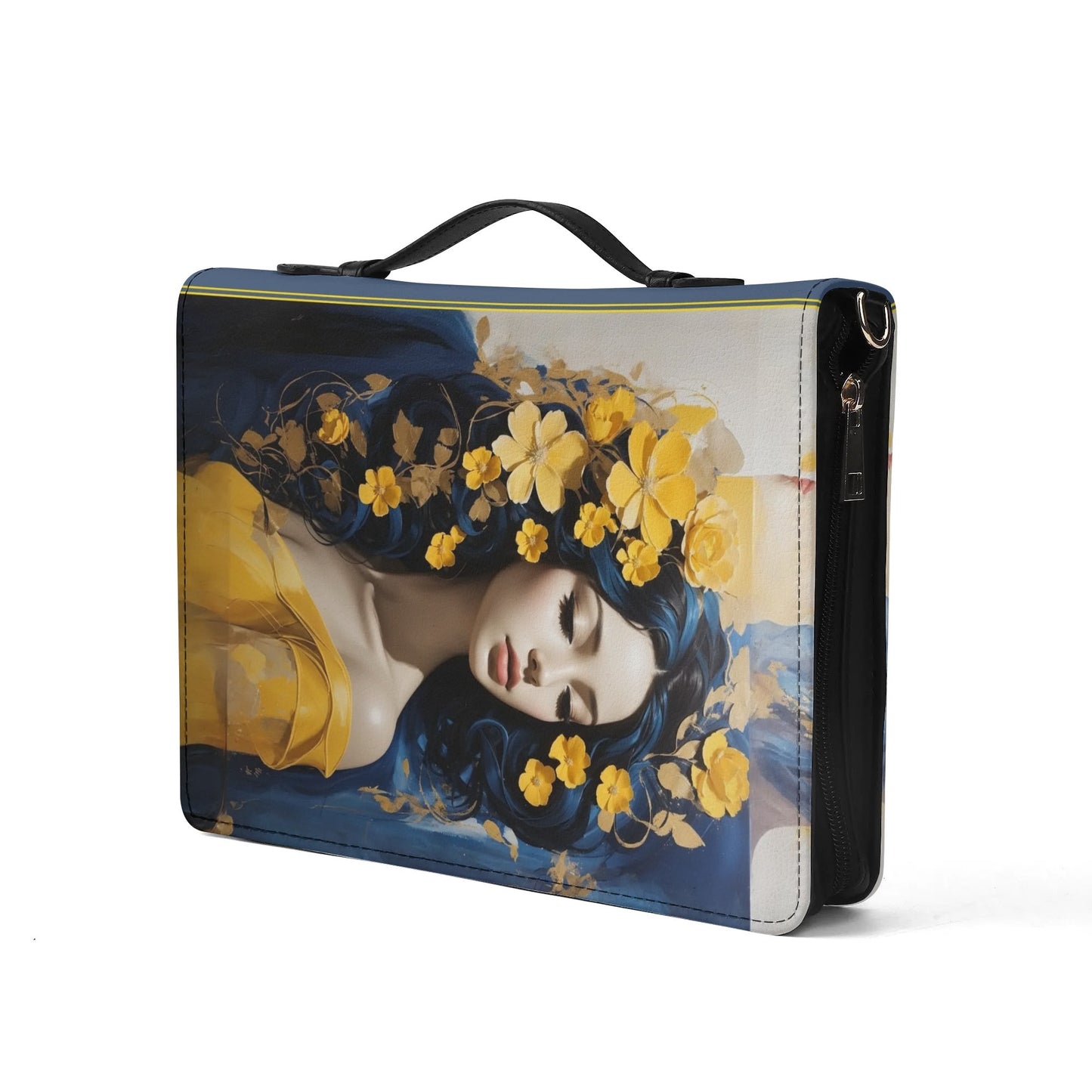 Coreopsis / Books briefcase with internal pockets