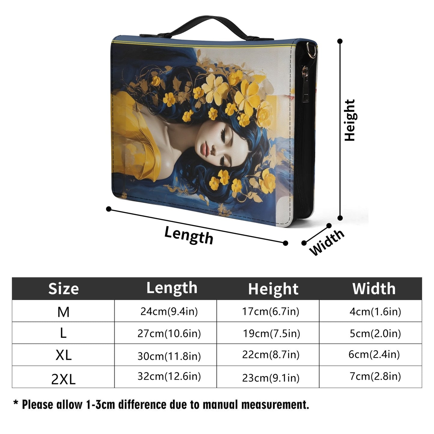 Coreopsis / Books briefcase with internal pockets