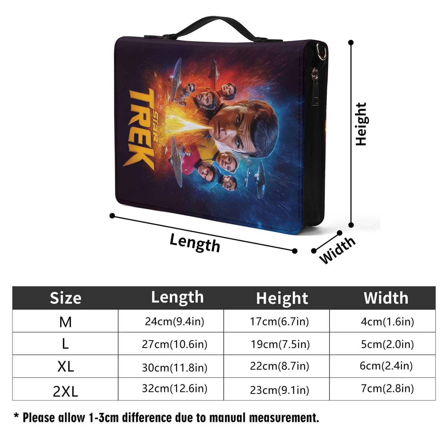 Star Trek-Beyond / Books briefcase with internal pockets