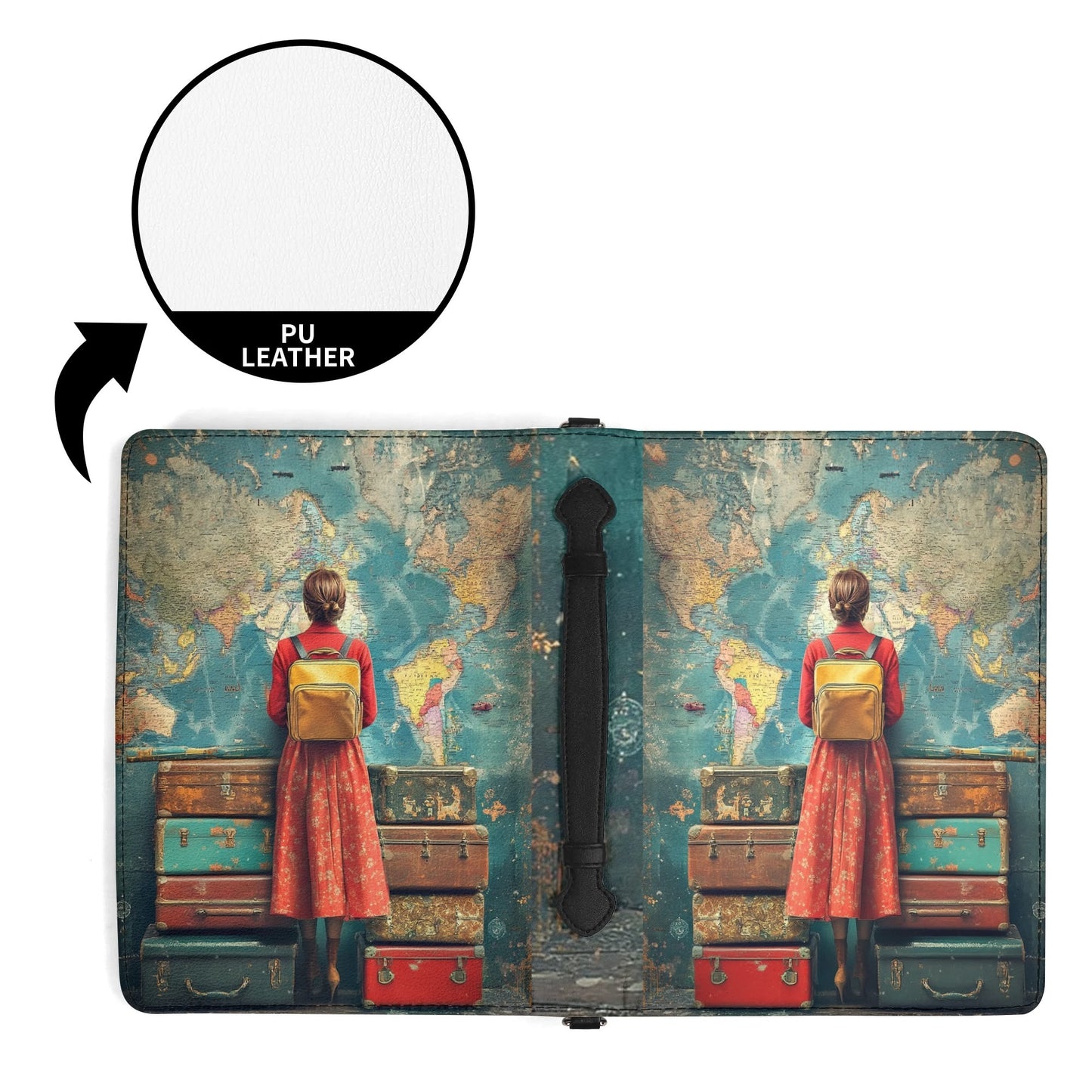 Ready to Go / Books briefcase with internal pockets