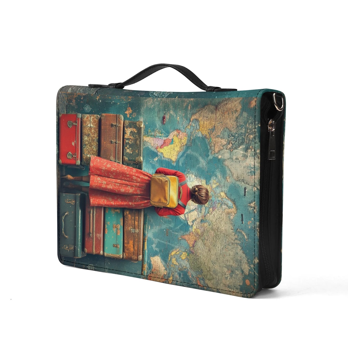 Ready to Go / Books briefcase with internal pockets