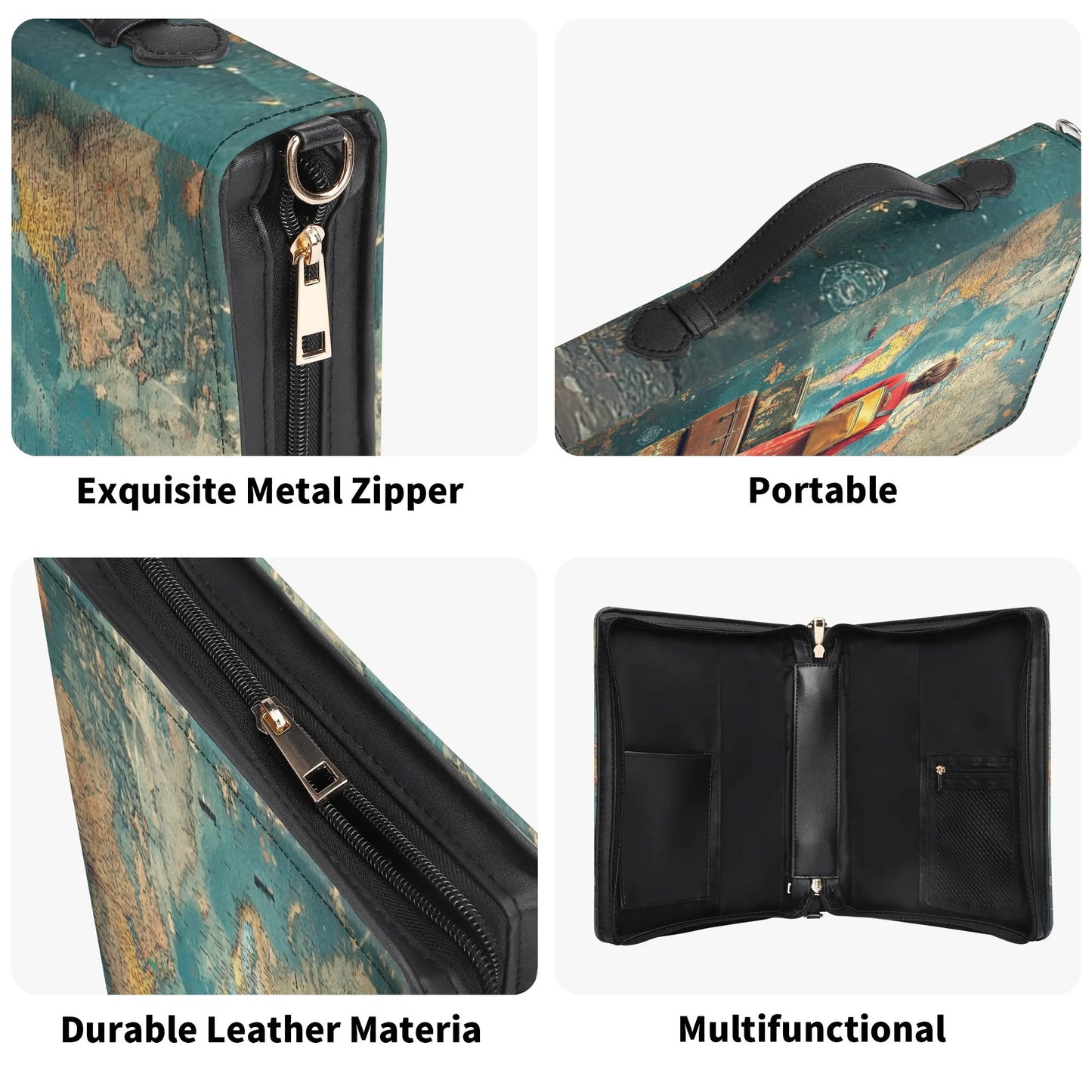 Ready to Go / Books briefcase with internal pockets