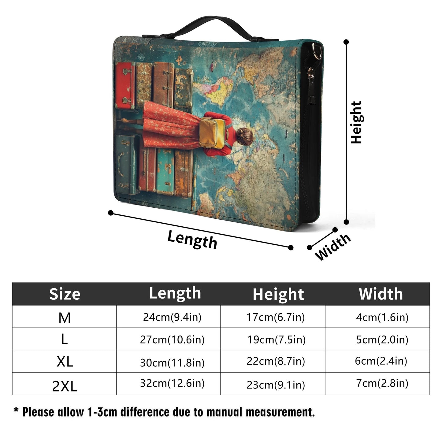 Ready to Go / Books briefcase with internal pockets