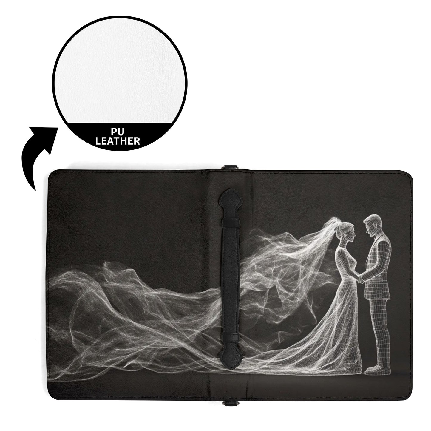 Wedding Day / Books briefcase with internal pockets