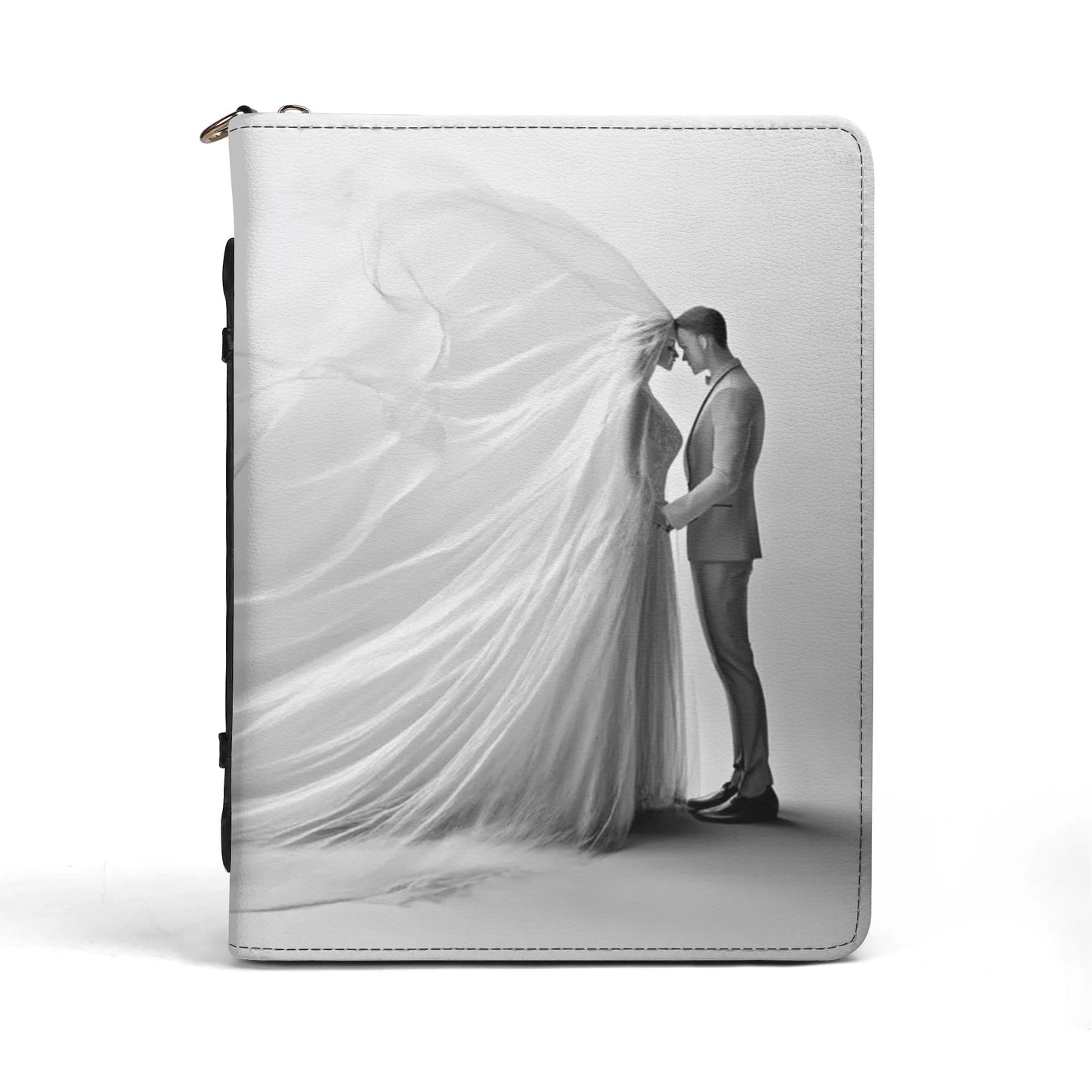 White Wedding / Books briefcase with internal pockets