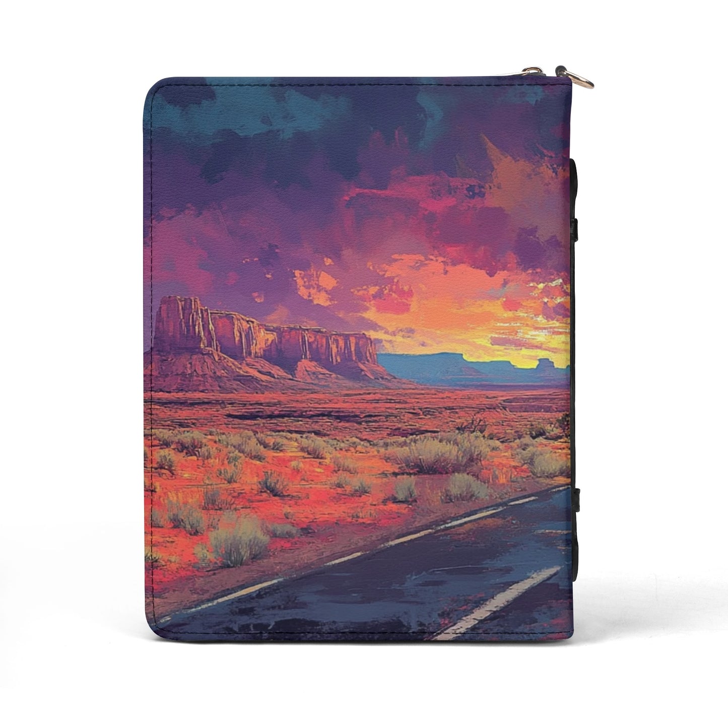 On the Road / Books briefcase with internal pockets