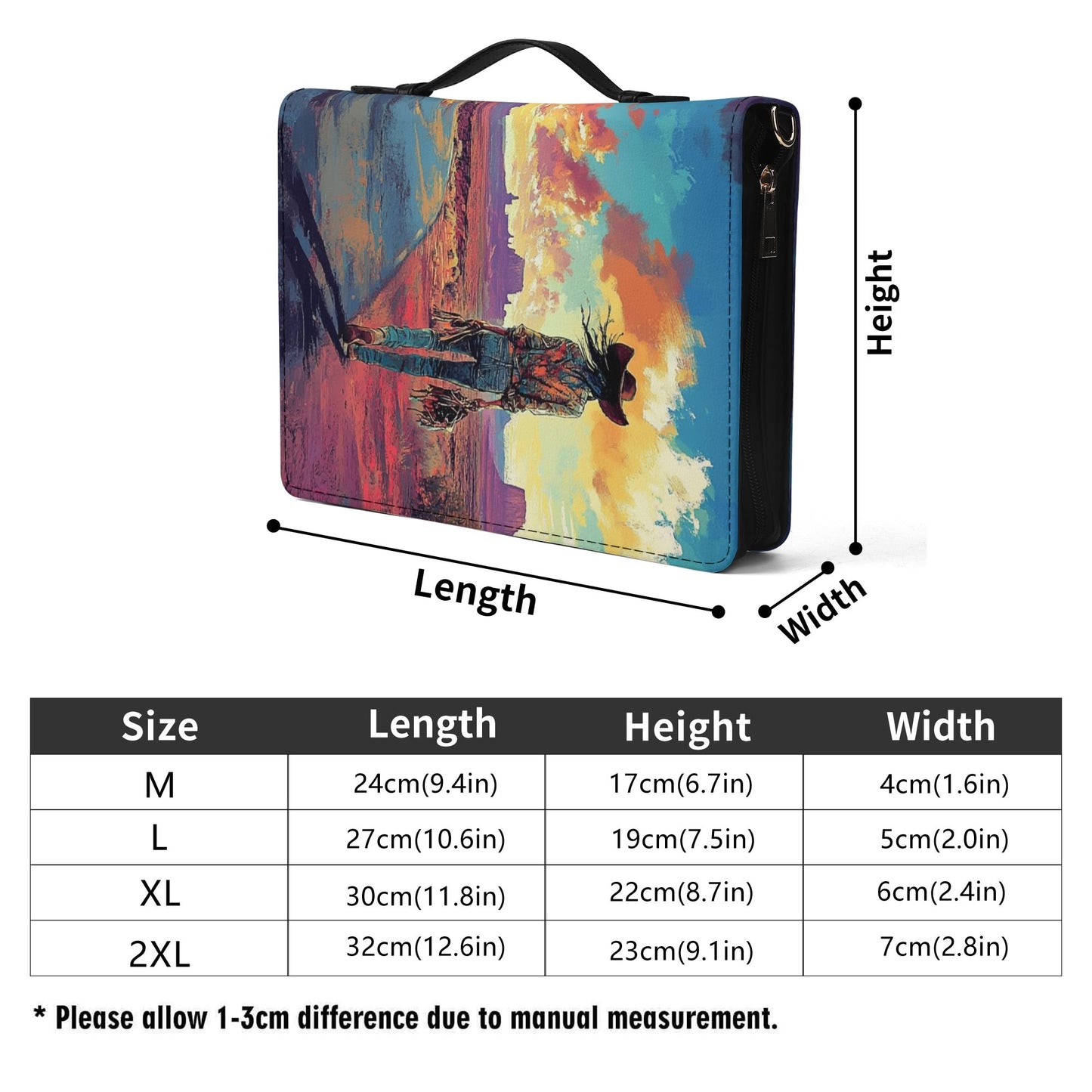 On the Road / Books briefcase with internal pockets
