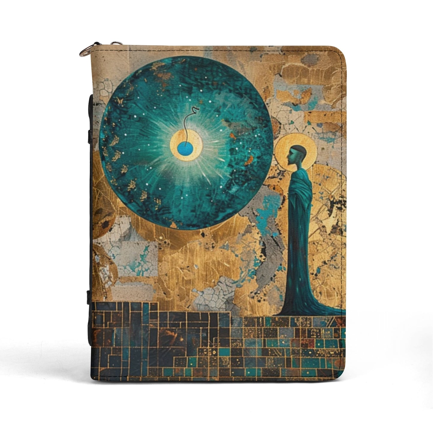 The Saint / Briefcase for Sacred Texts with internal pockets