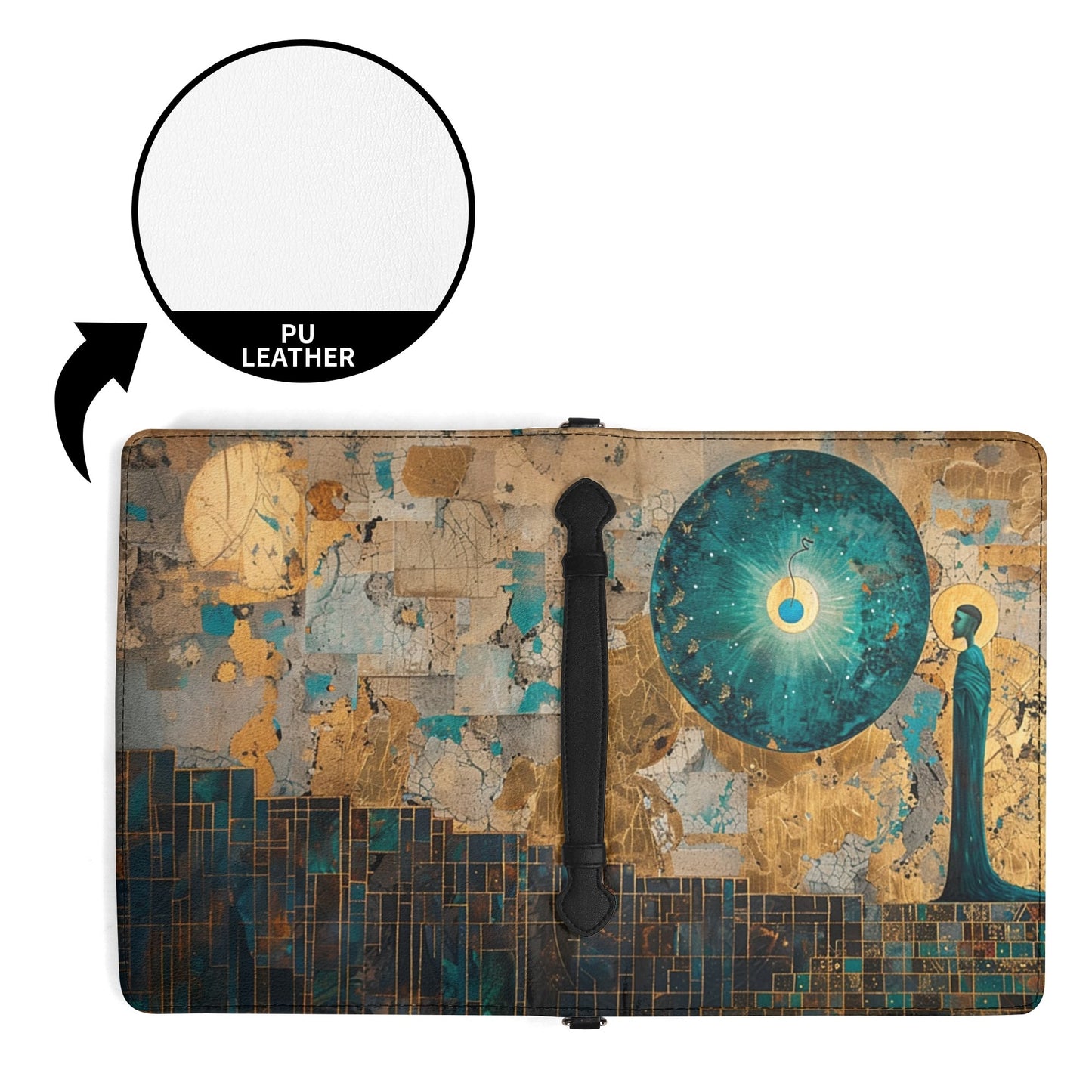 The Saint / Briefcase for Sacred Texts with internal pockets
