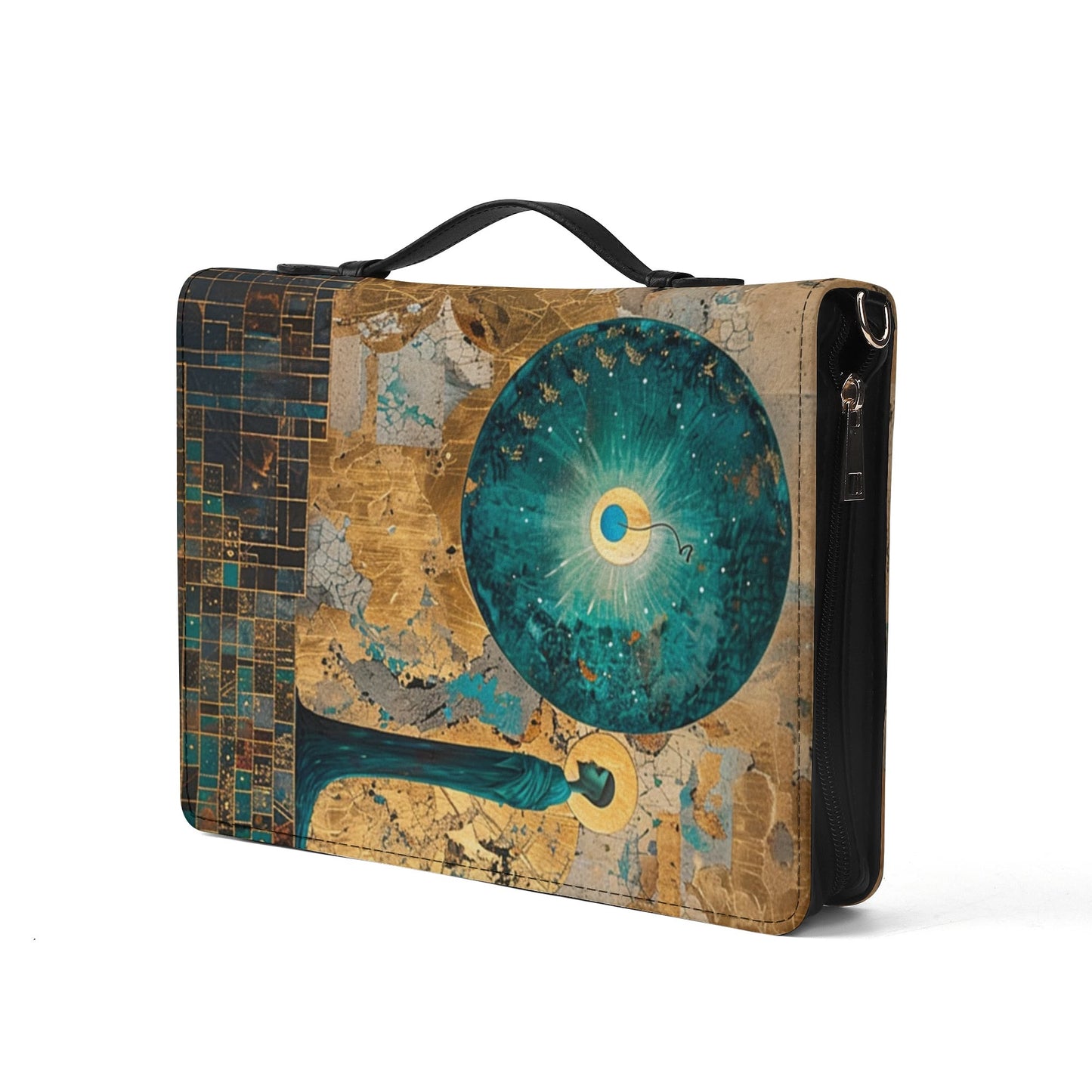 The Saint / Briefcase for Sacred Texts with internal pockets