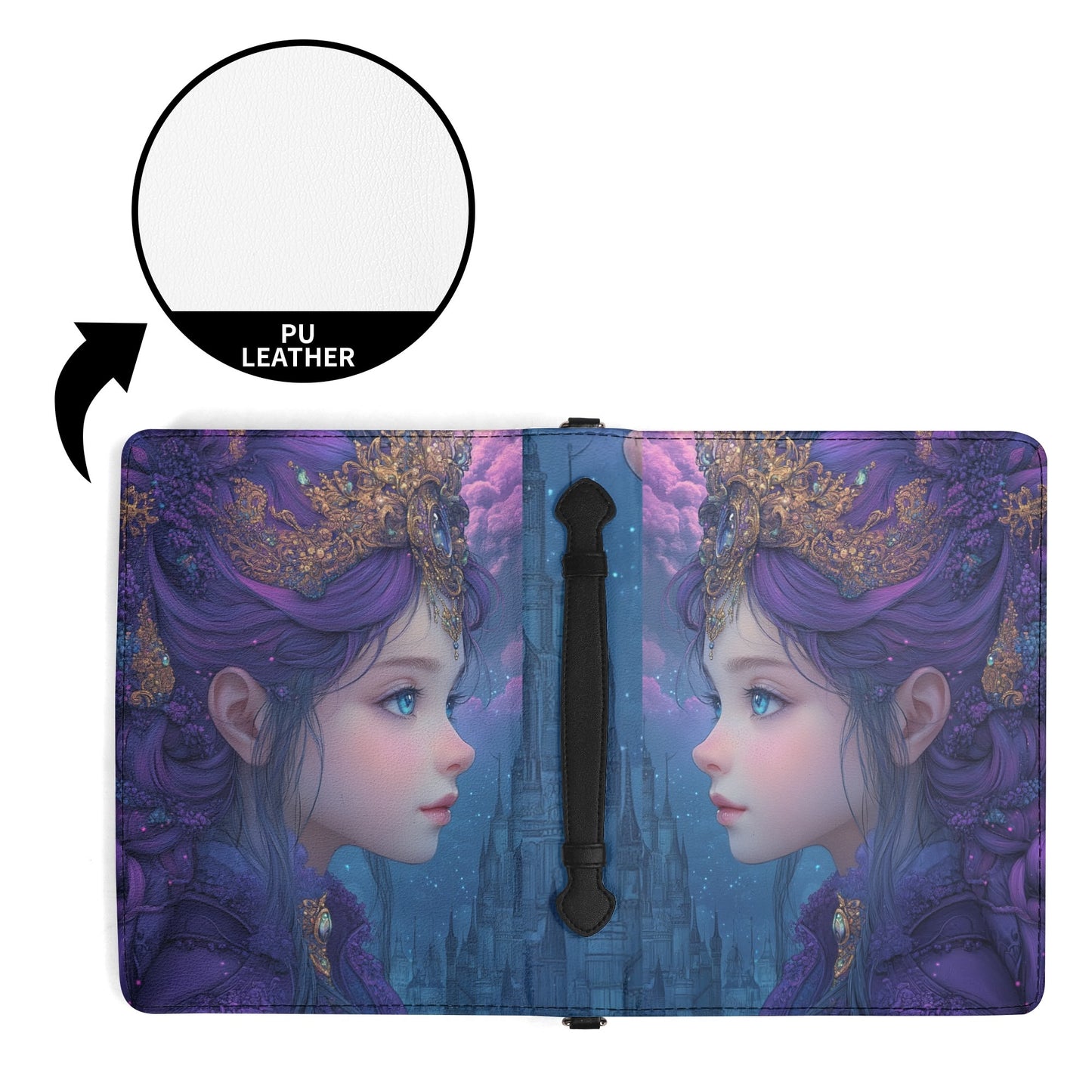 Blue Fairy / Books briefcase with internal pockets