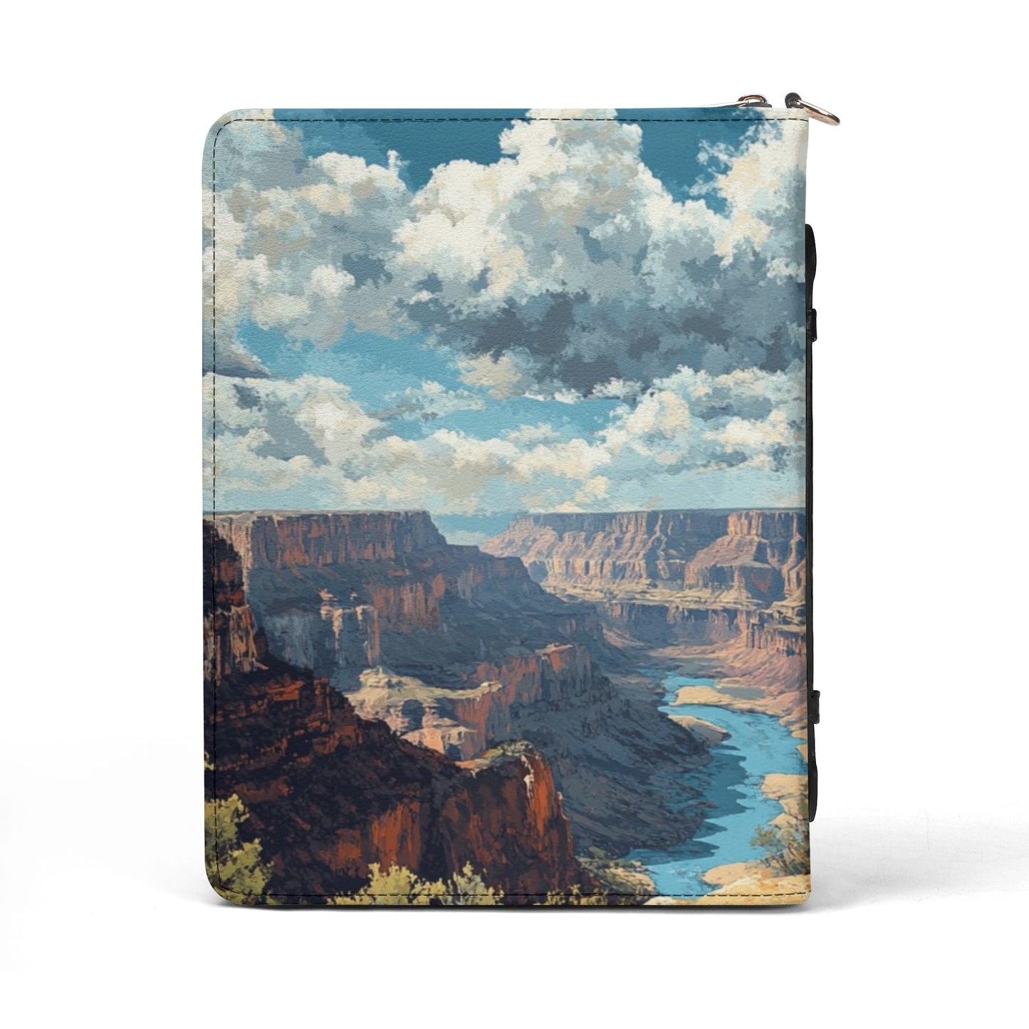 Travel Diary / Books briefcase with internal pockets